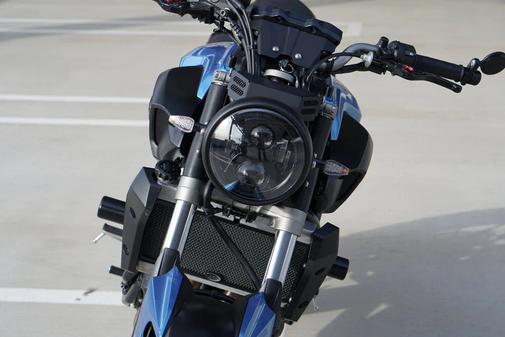 MT-07 (FZ-07) 7" LED Shallow Bucket Headlight Kit 2014-2020 - Image 7