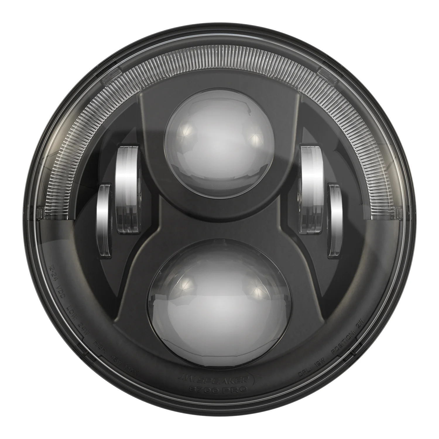 7″ LED JW Speaker Headlight – Model EVO 2 Pro - ECE Left Hand Traffic - 0556961