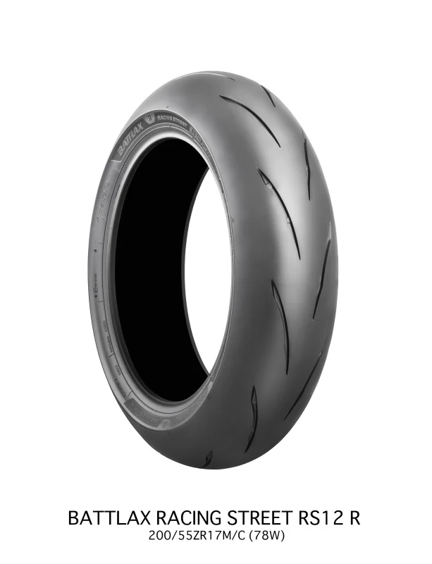 Bridgestone Battlax Racing Street RS12R - 200/55ZR17M/C 78W TL Rear - Image 4