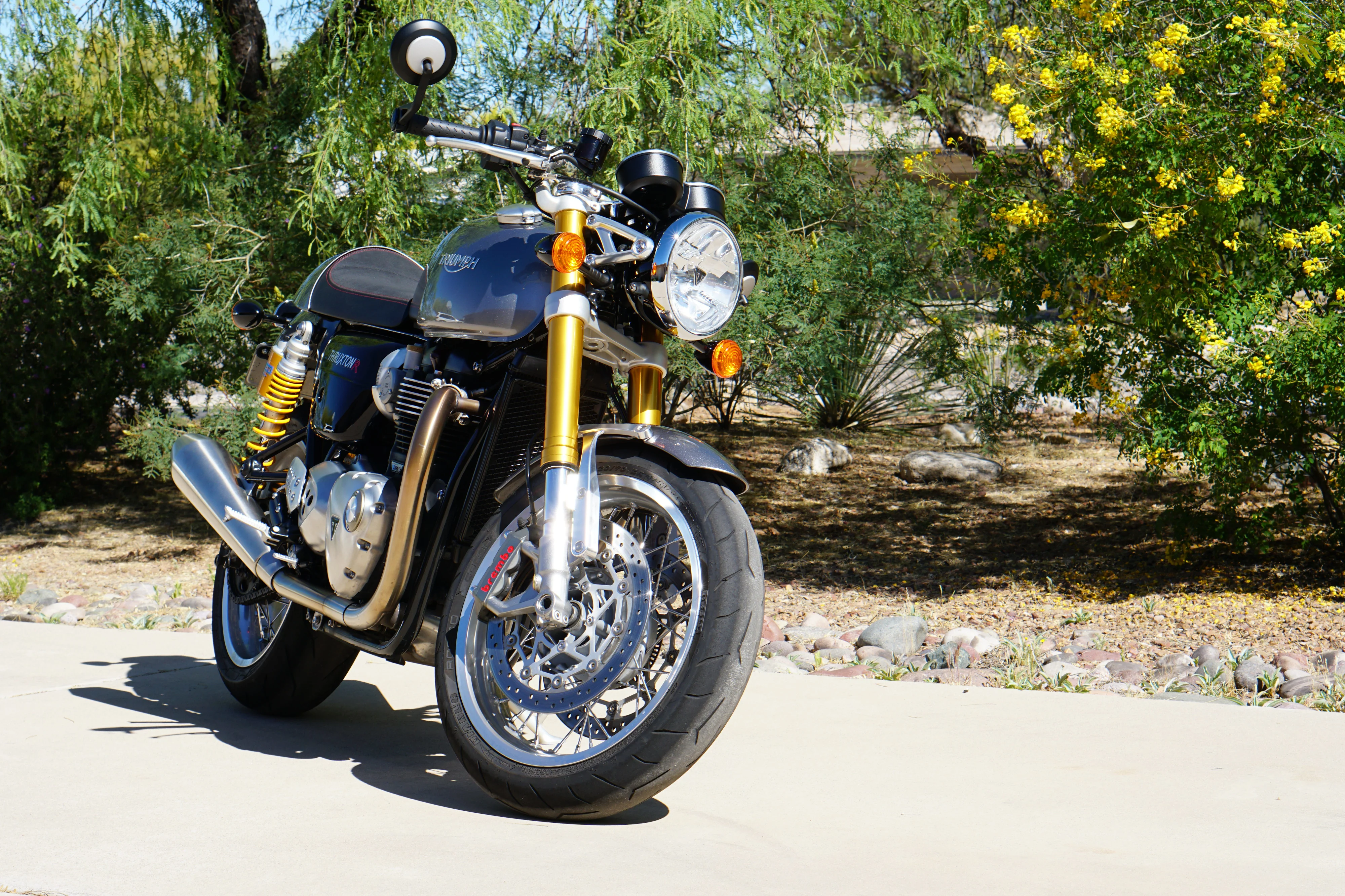 Triumph - Thruxton R Machined Fender Brackets
