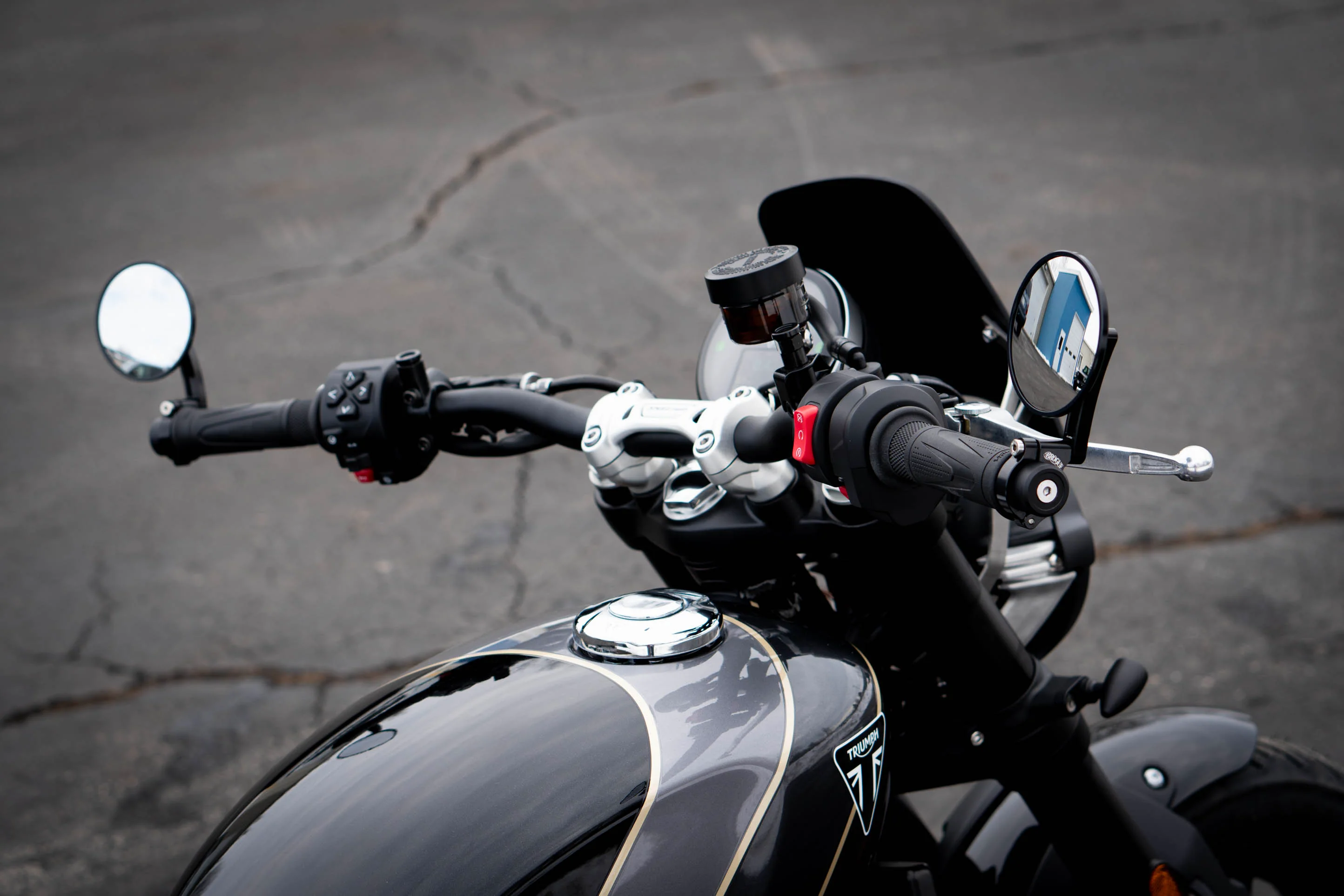 Triumph Bar End Finishers & Mirror Kits - 7/8” Handlebar Triumph Models - Image 4