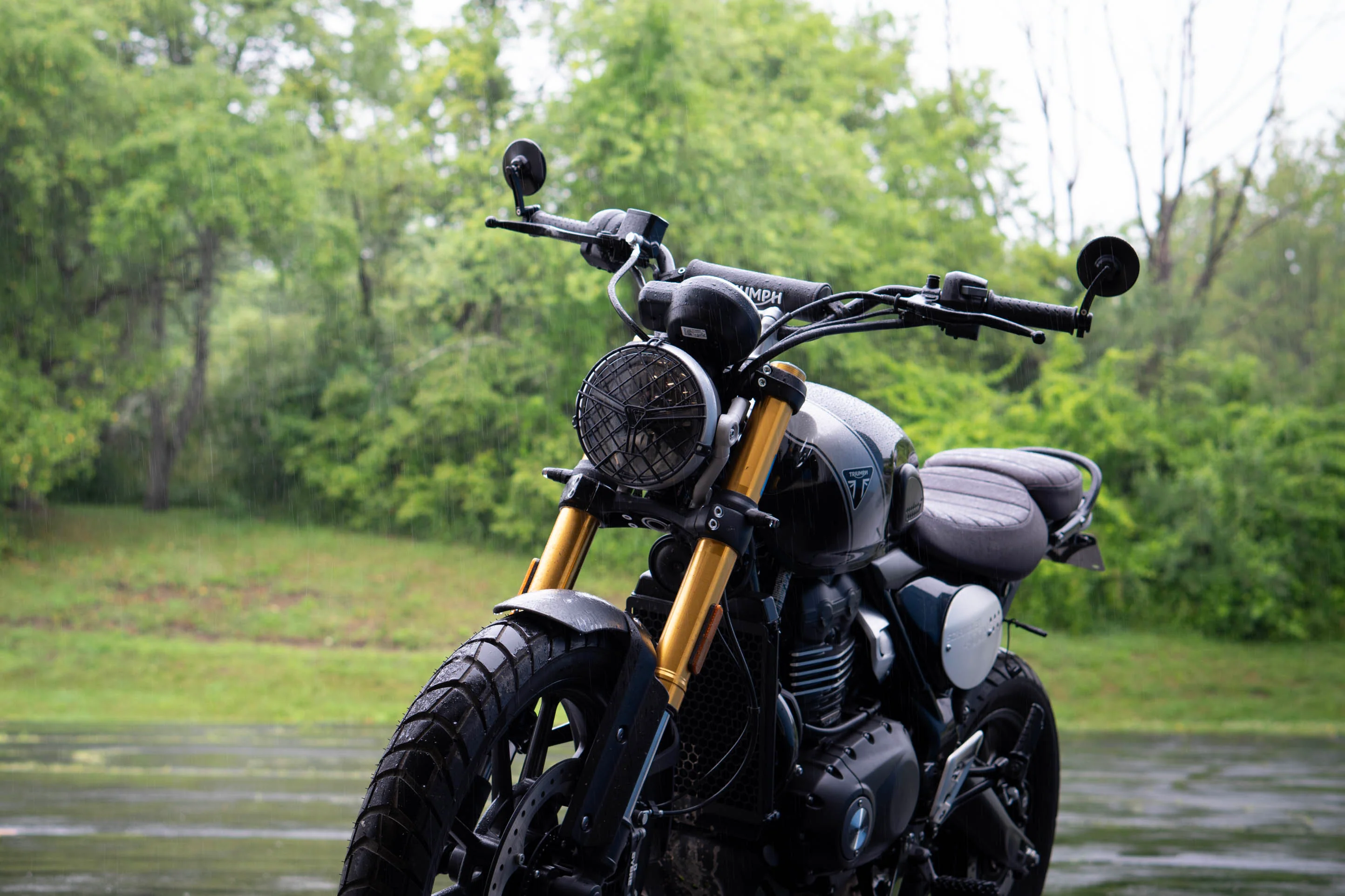 Triumph Speed 400 & Scrambler 400 X Bar End Mirror Kits - Image 2