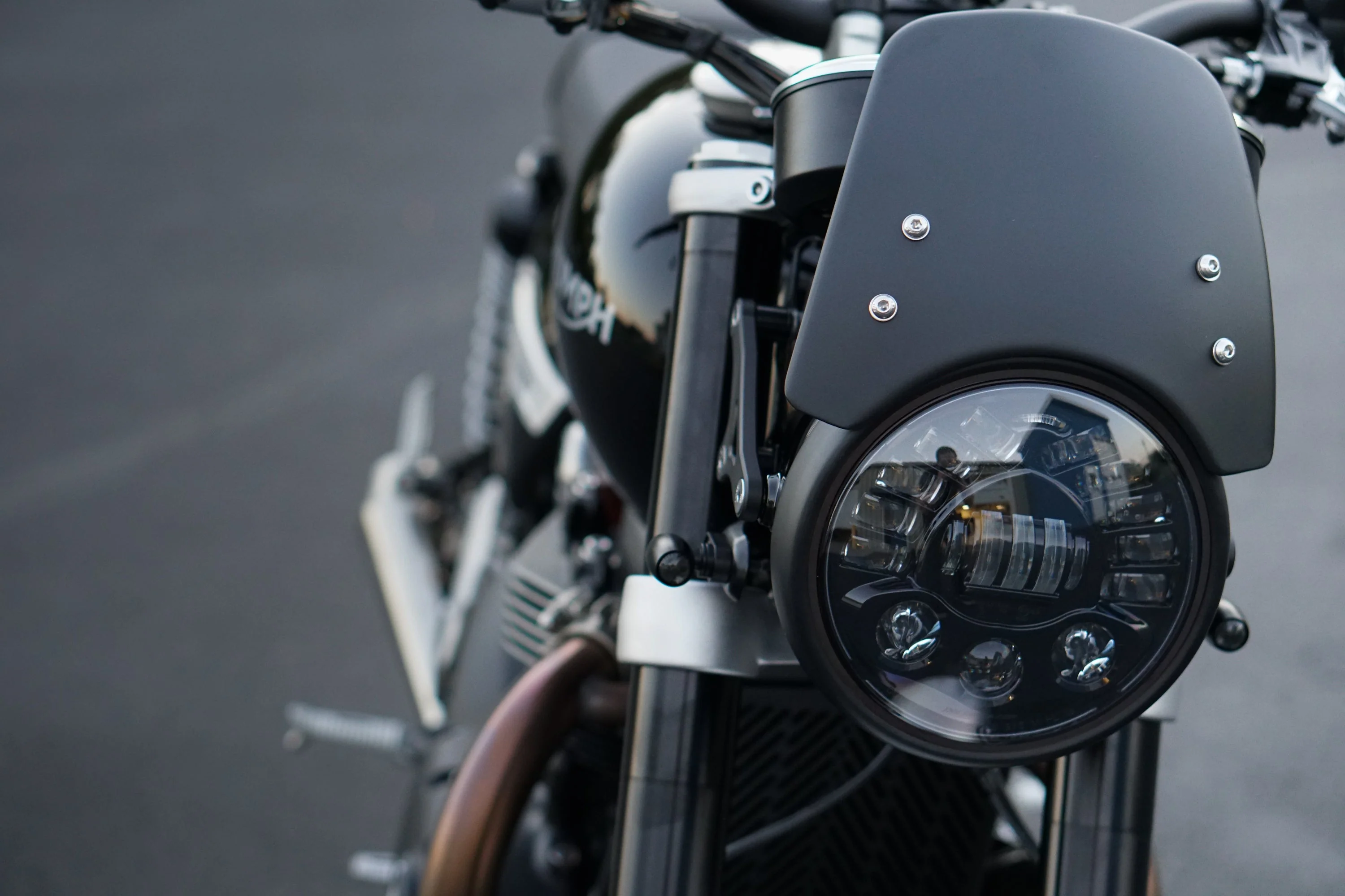 Triumph Speed Twin 1200 Machined Headlight Bracket Kit - 2021-2024 - Image 5