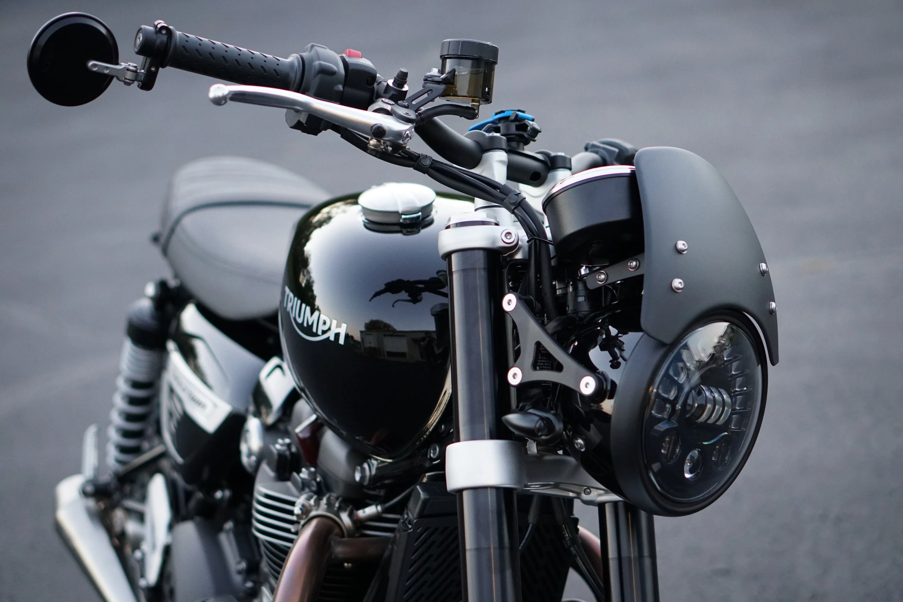 Triumph Speed Twin 1200 Machined Headlight Bracket Kit - 2021-2024 - Image 7