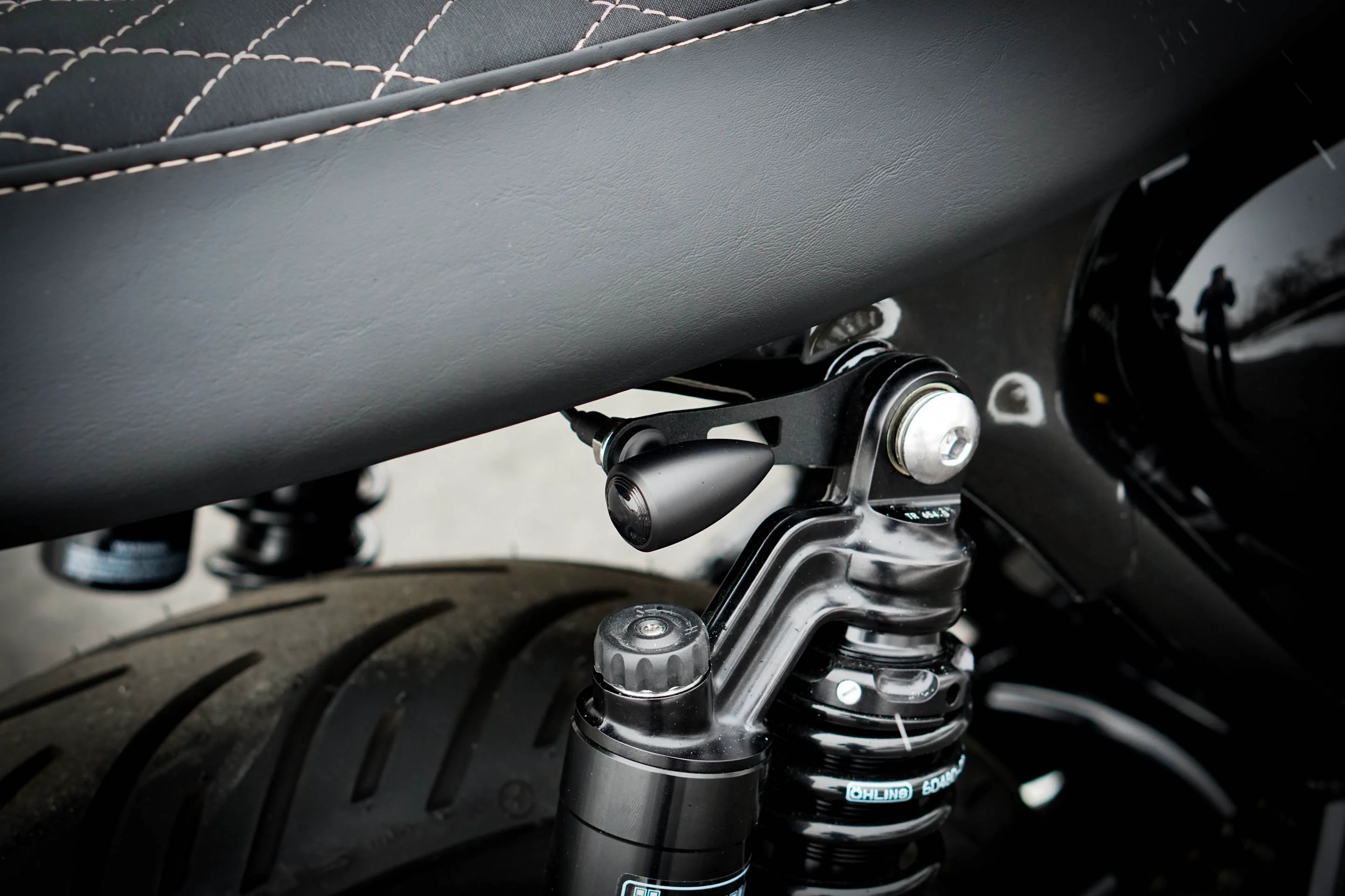 Fender Eliminator + Side Axle Mount License Plate Complete Kit – Triumph T100 & T120, Street Twin, Street Scrambler, Speed Twin 900 - Image 3