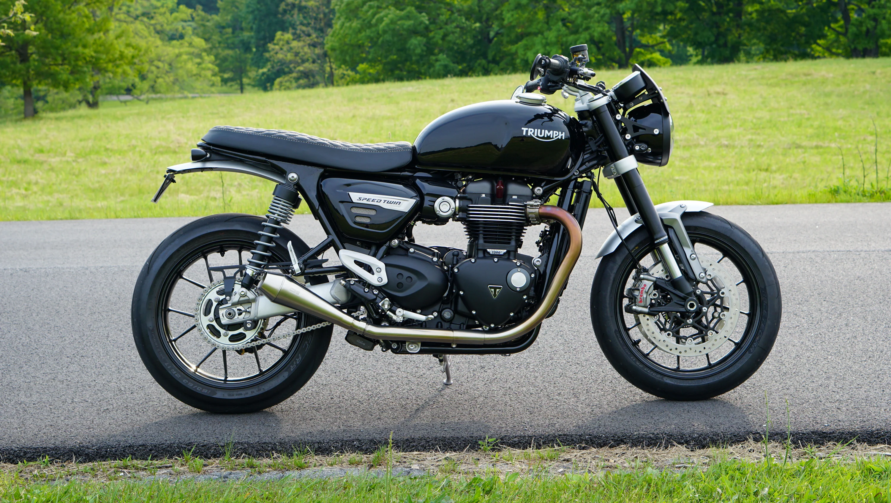 Triumph Speed Twin & RS / Thruxton Chain Guard - Brogue Moto - Image 9