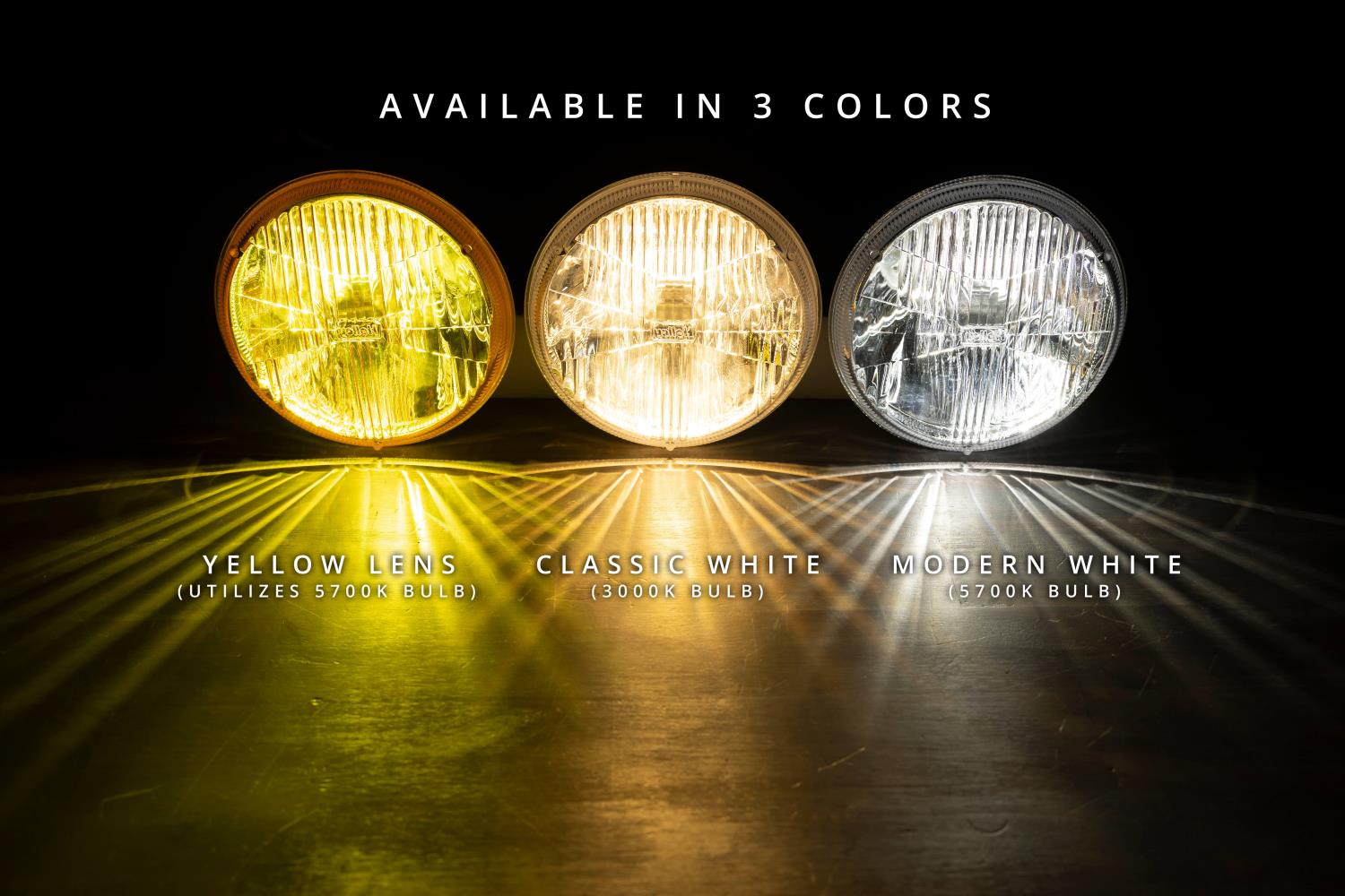 Retro Inspired Triumph Modern Classic 7" LED Headlight Kit - Modern White - 2016+ Thruxton - Scrambler - Bonneville T100 - T120 - Speed Twin - Street Twin - Image 4
