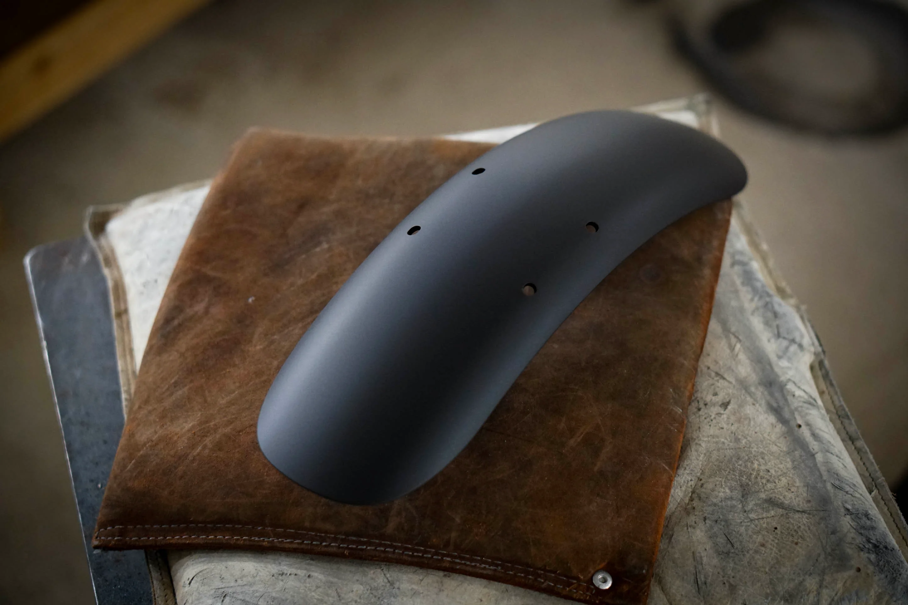 Short Aluminum Front Fender for Triumph Bonneville | 2016+ T100, T120, Street Twin, Street Scrambler - Image 18