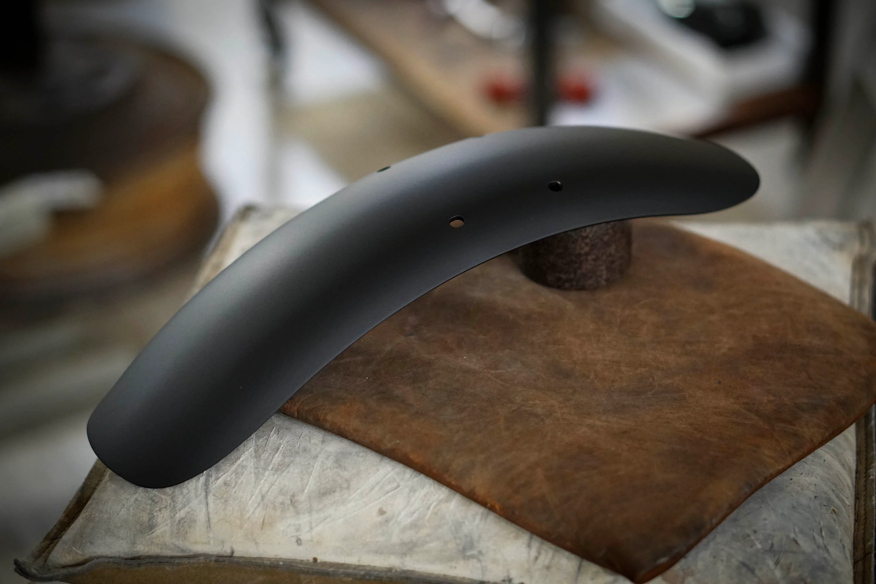 Short Aluminum Front Fender for Triumph Bonneville | 2016+ T100, T120, Street Twin, Street Scrambler - Image 19
