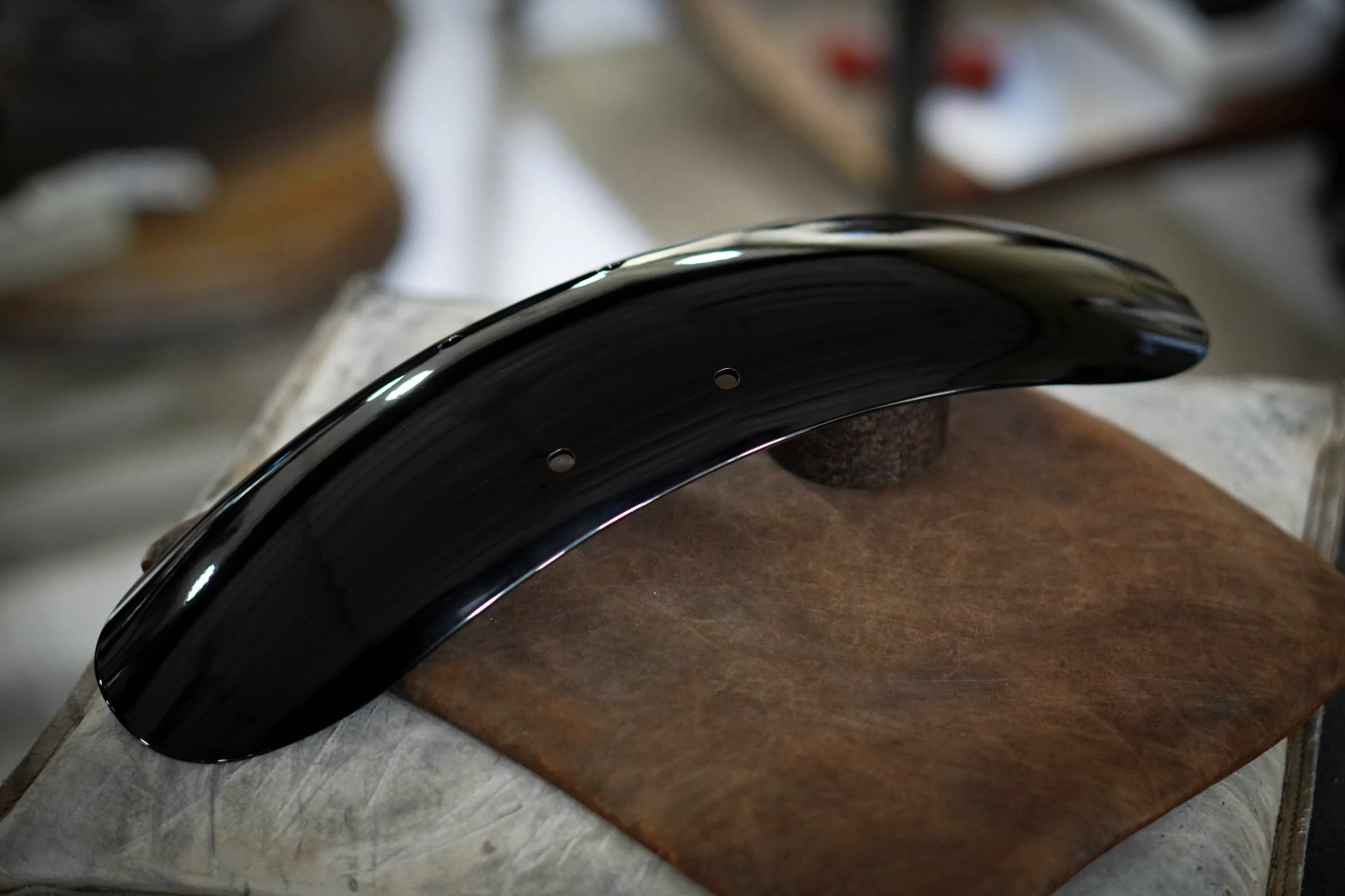 Short Aluminum Front Fender for Triumph Bonneville | 2016+ T100, T120, Street Twin, Street Scrambler - Image 20