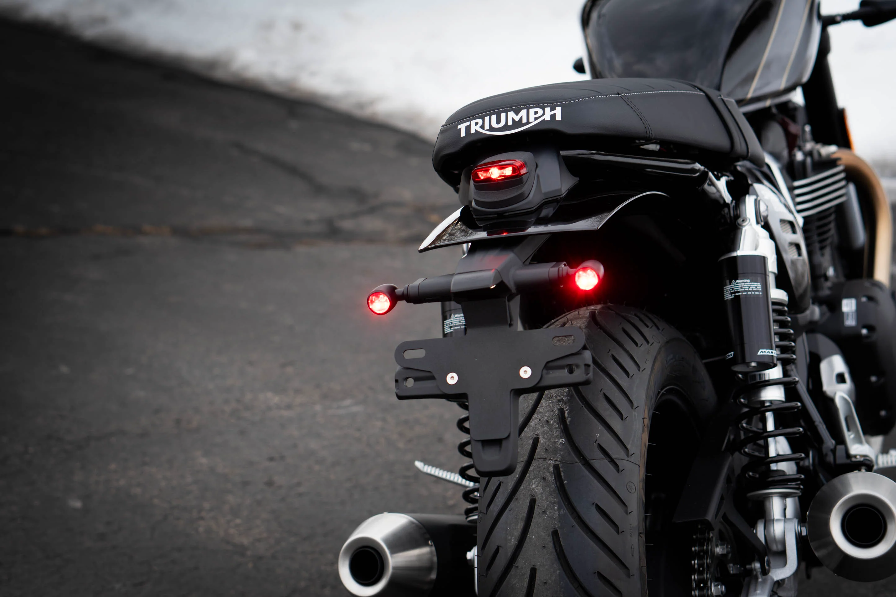 Speed Twin 900 Brogue Classic 3-1 RTB Turn Signal Conversion Kit - 2025-2026- Brogue Moto - Image 2