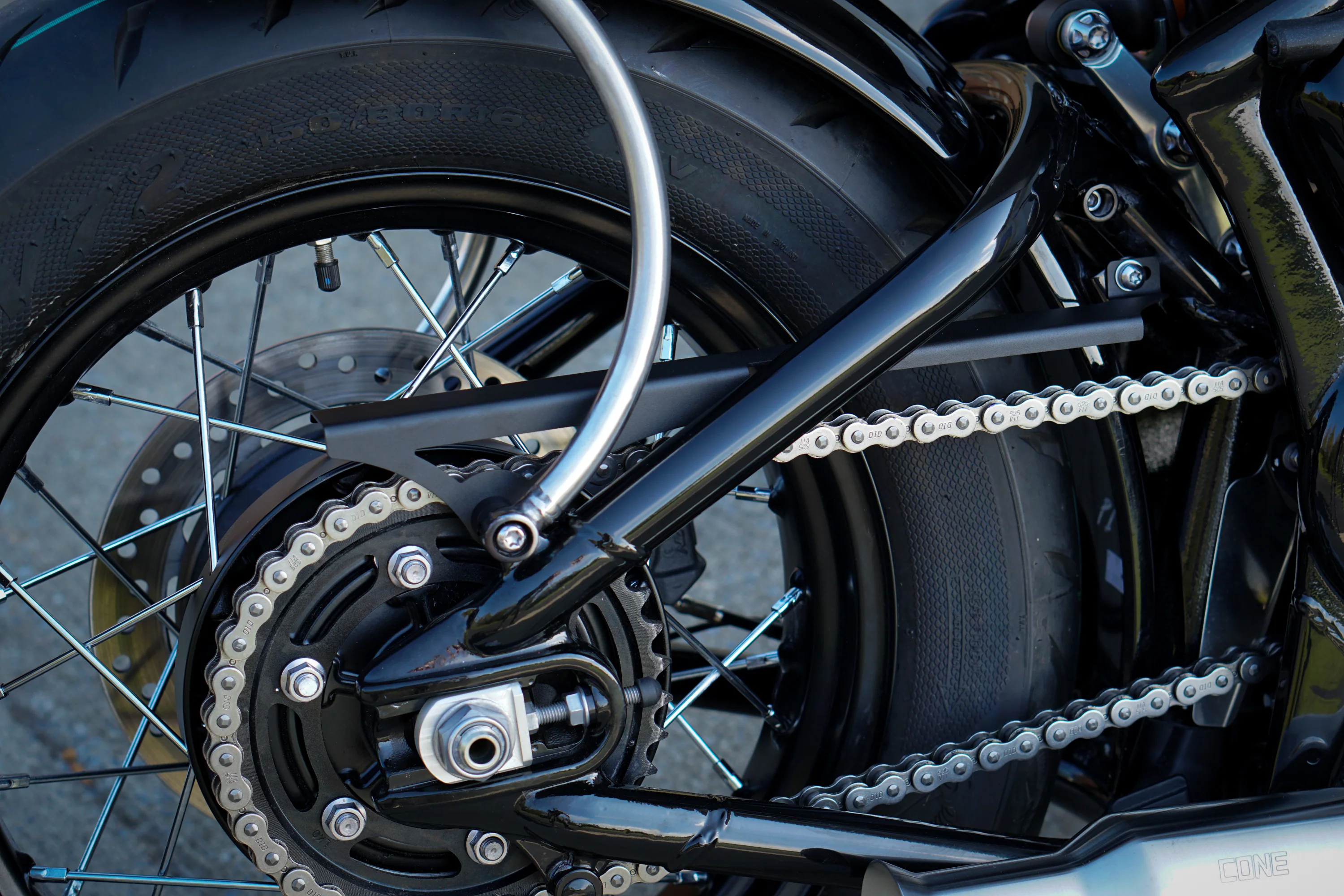 Triumph Bobber Chain Guard - 2017+ - Brogue Moto - Image 3