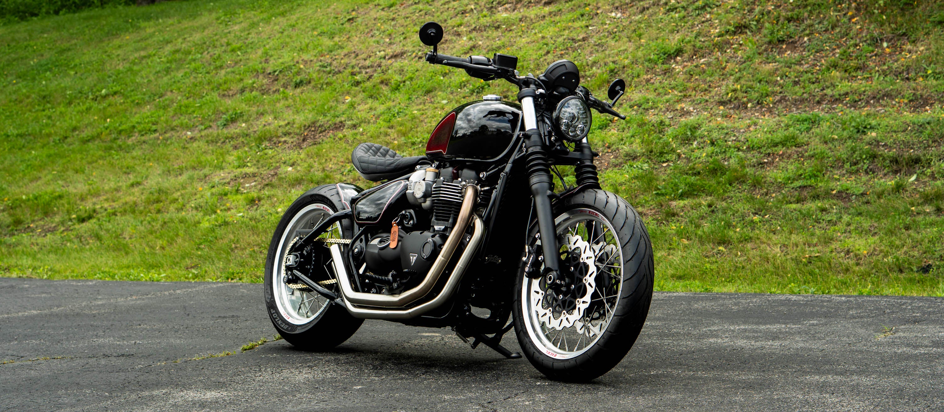 Triumph Bobber Custom Excel Wide Wheel - Spoke and Rim Kits - Brogue Moto - Image 10