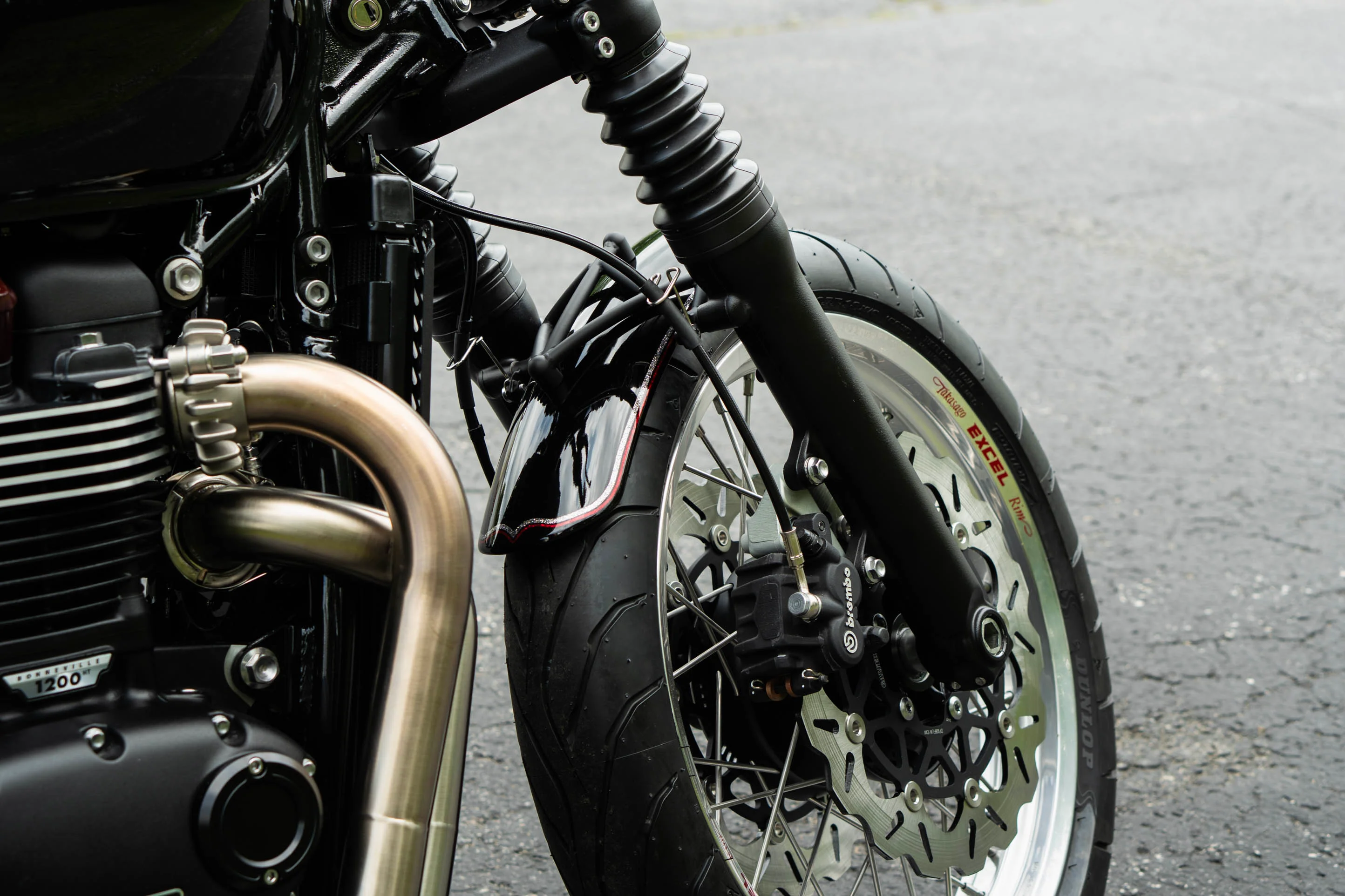 Triumph Bobber Custom Excel Wide Wheel - Spoke and Rim Kits - Brogue Moto - Image 13