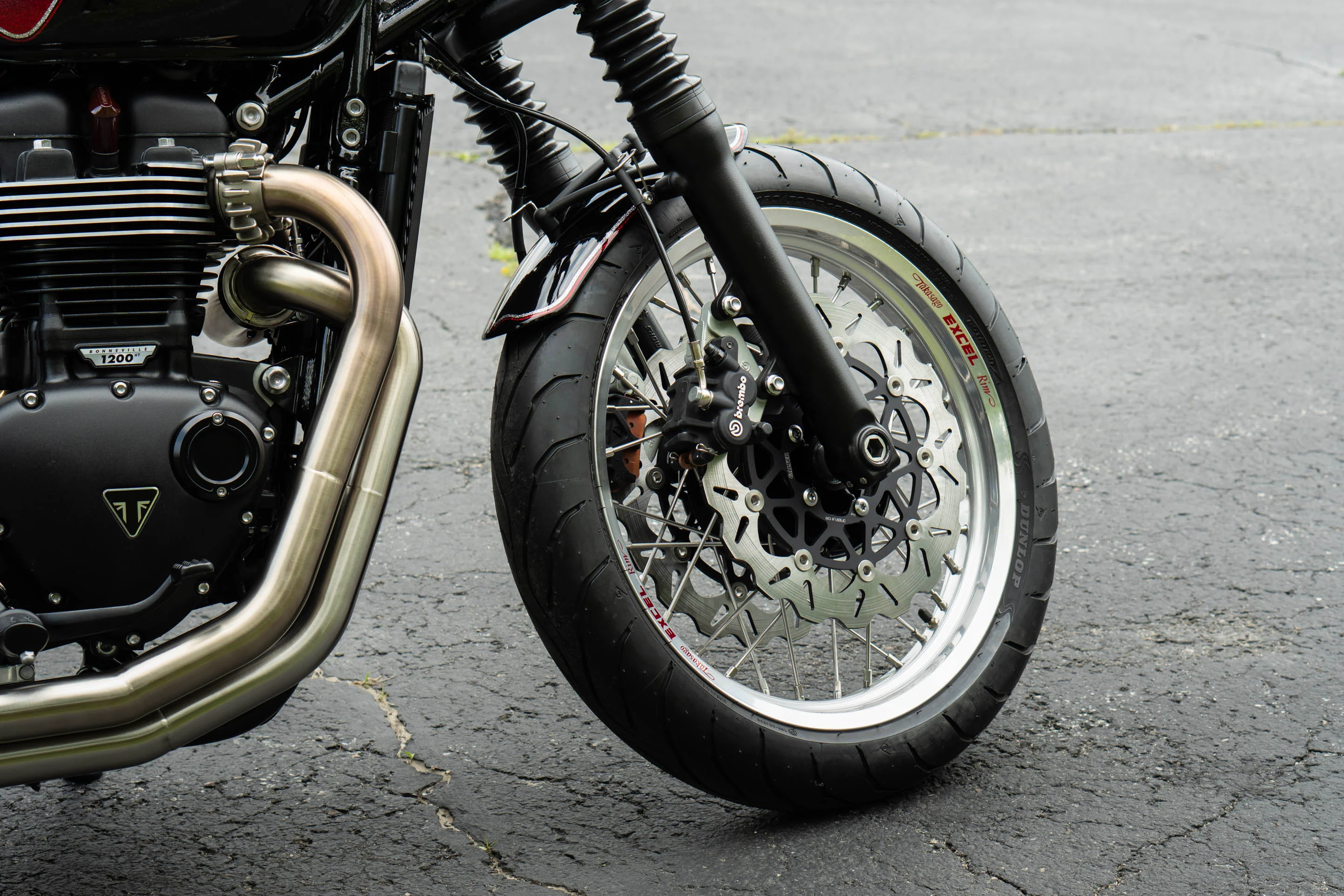 Triumph Bobber Custom Excel Wide Wheel - Spoke and Rim Kits - Brogue Moto - Image 14