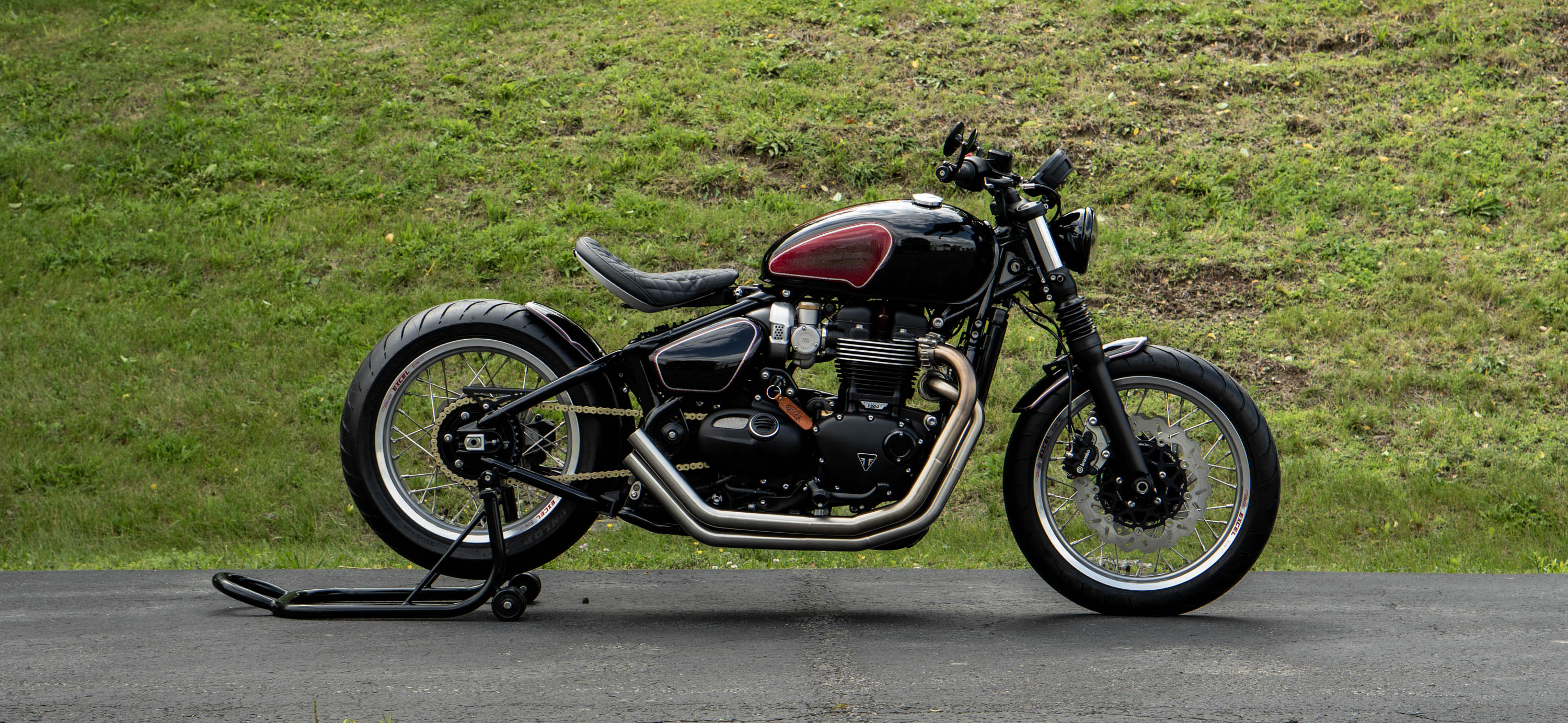 Triumph Bobber Custom Excel Wide Wheel - Spoke and Rim Kits - Brogue Moto - Image 17
