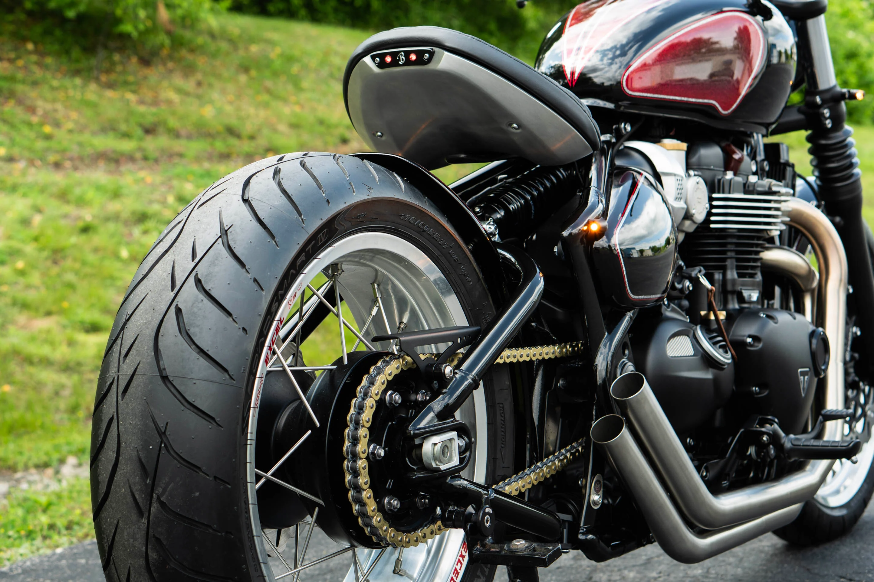 Triumph Bobber Custom Excel Wide Wheel - Spoke and Rim Kits - Brogue Moto - Image 19