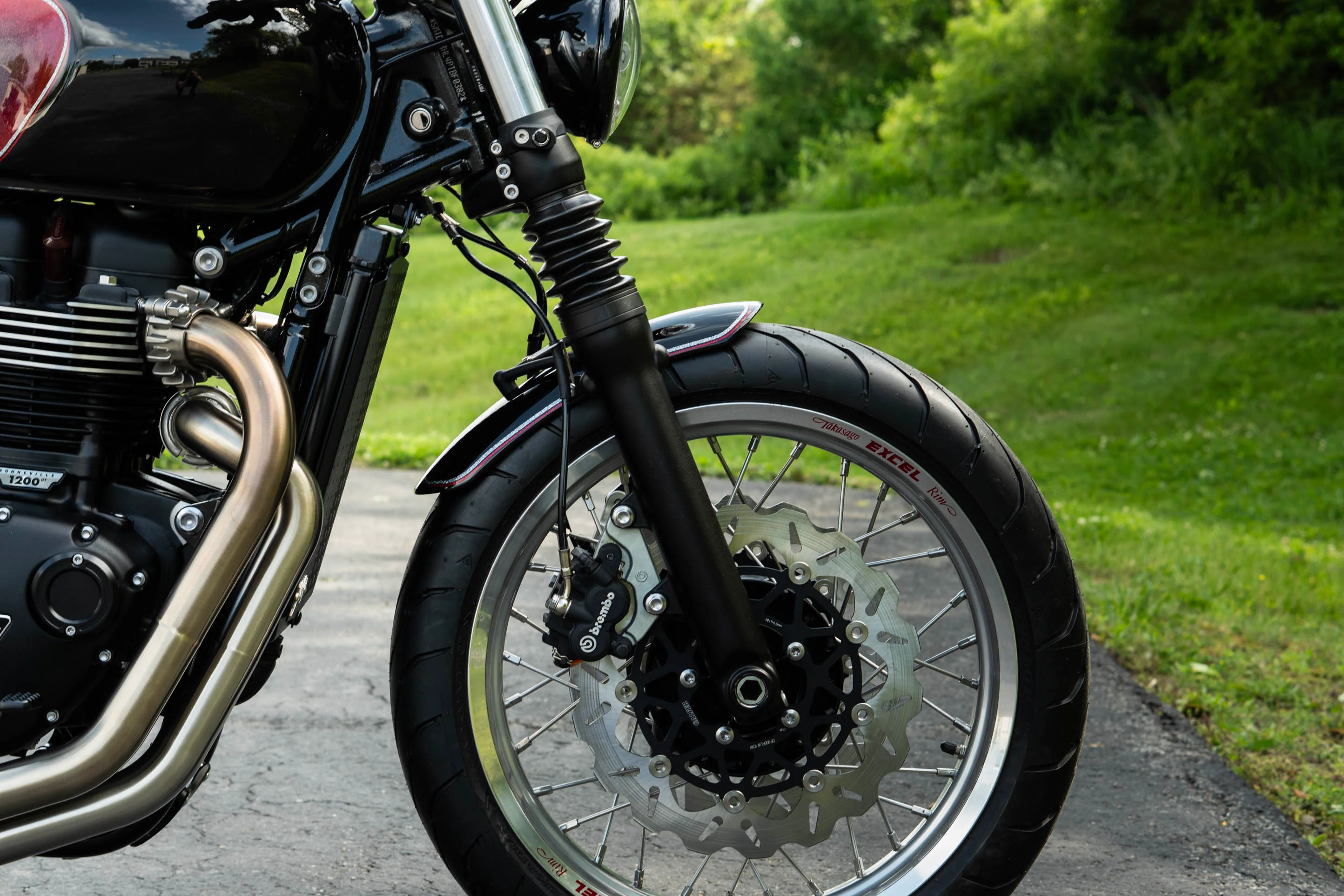 Triumph Bobber Custom Excel Wide Wheel - Spoke and Rim Kits - Brogue Moto - Image 23
