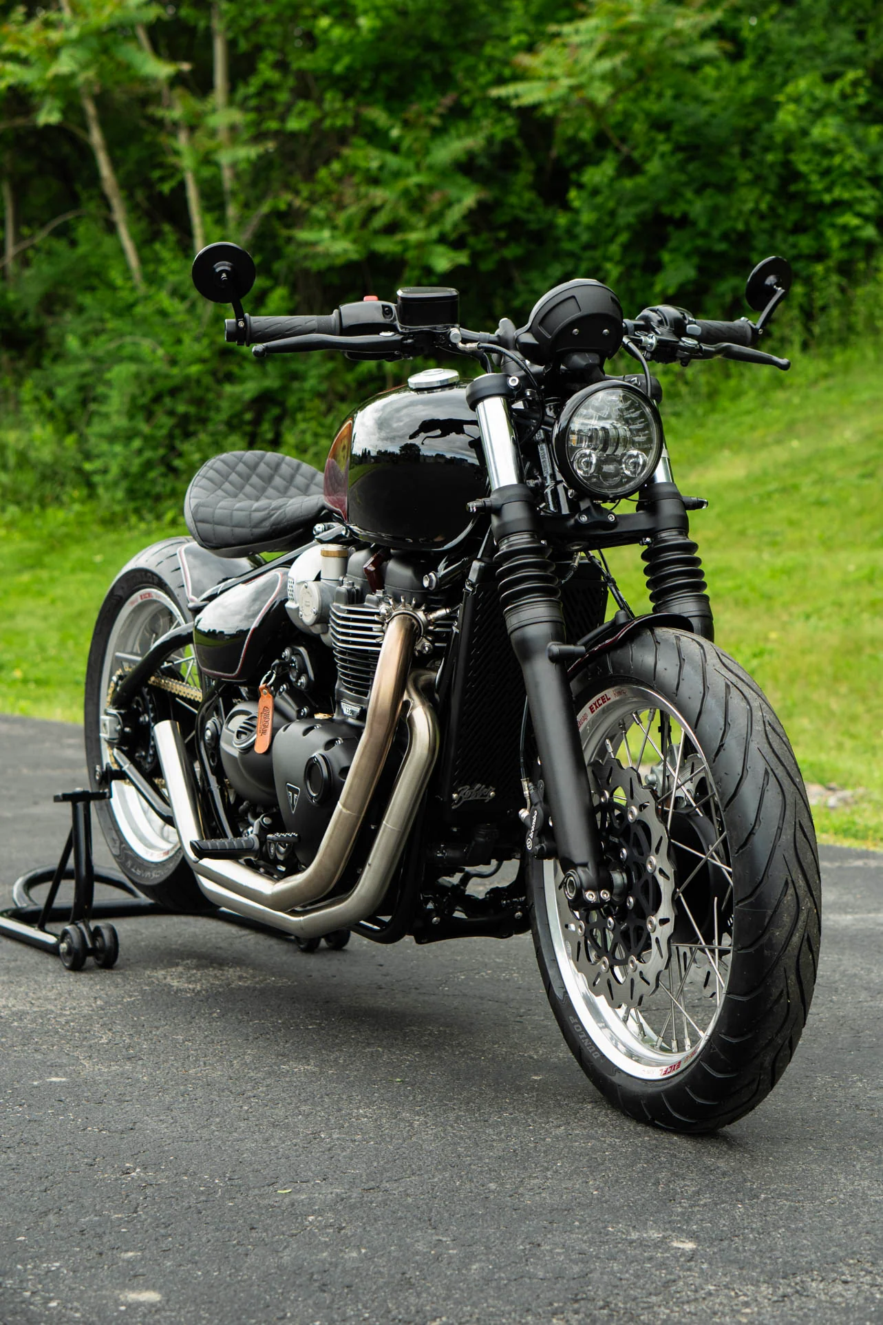 Triumph Bobber Custom Excel Wide Wheel - Spoke and Rim Kits - Brogue Moto - Image 28
