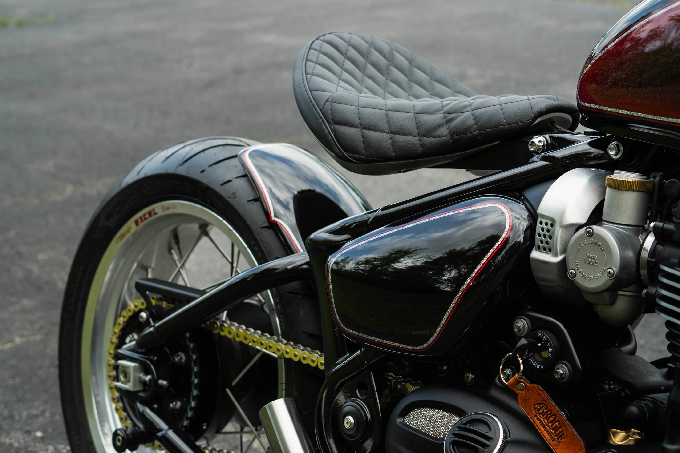 Triumph Bobber Custom Excel Wide Wheel - Spoke and Rim Kits - Brogue Moto - Image 3