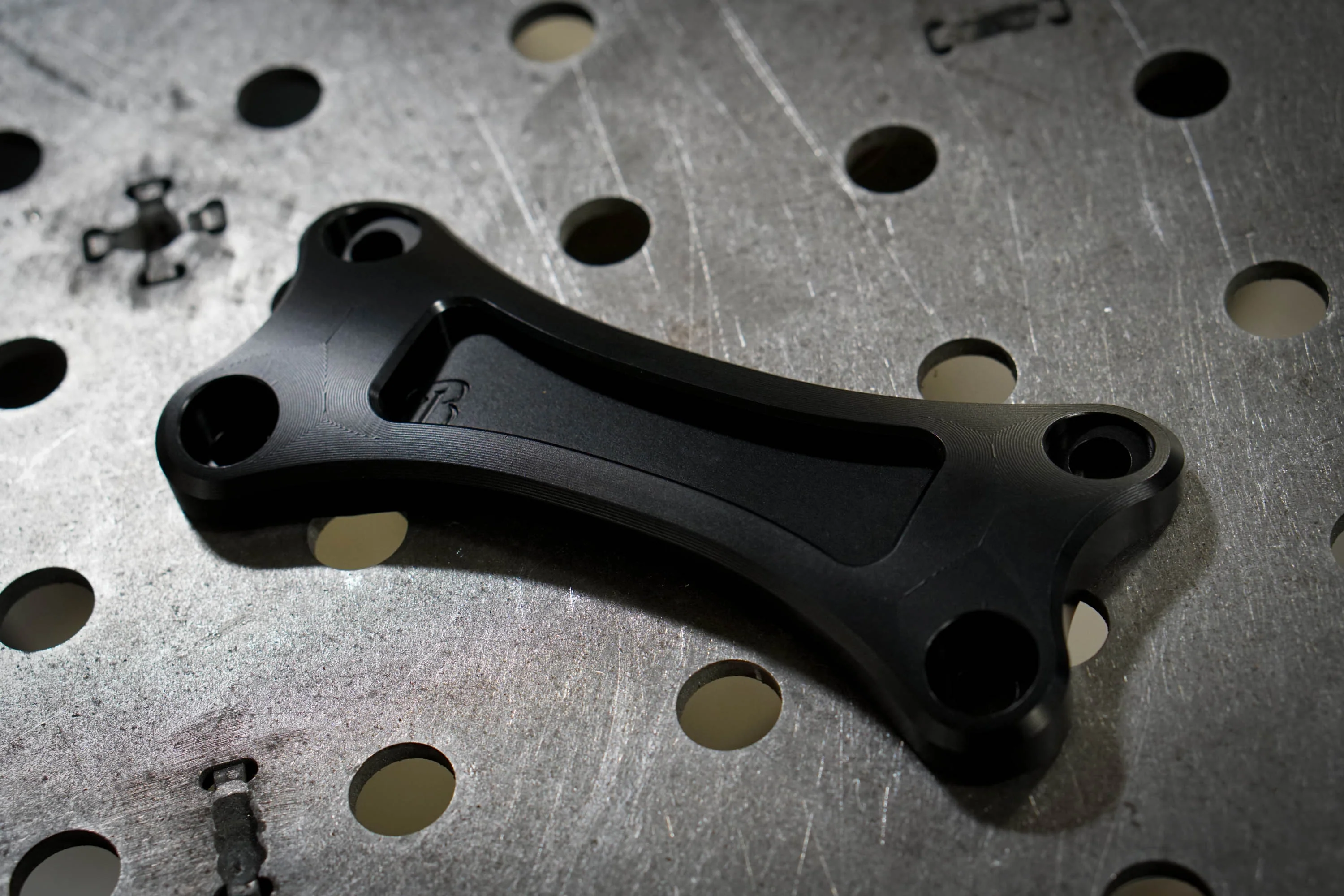 Triumph Bobber Machined Frame Cradle Brace Stiffener - Brogue Moto - Image 12