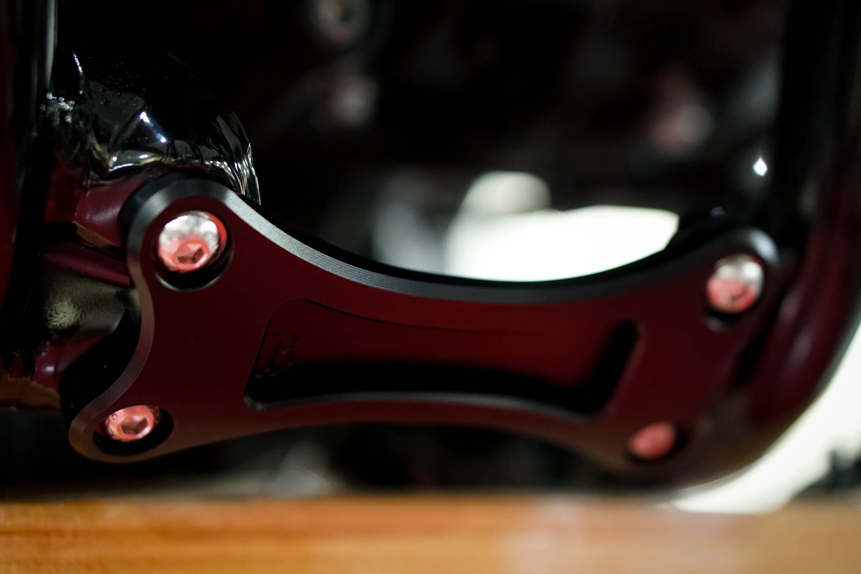 Triumph Bobber Machined Frame Cradle Brace Stiffener - Brogue Moto - Image 5