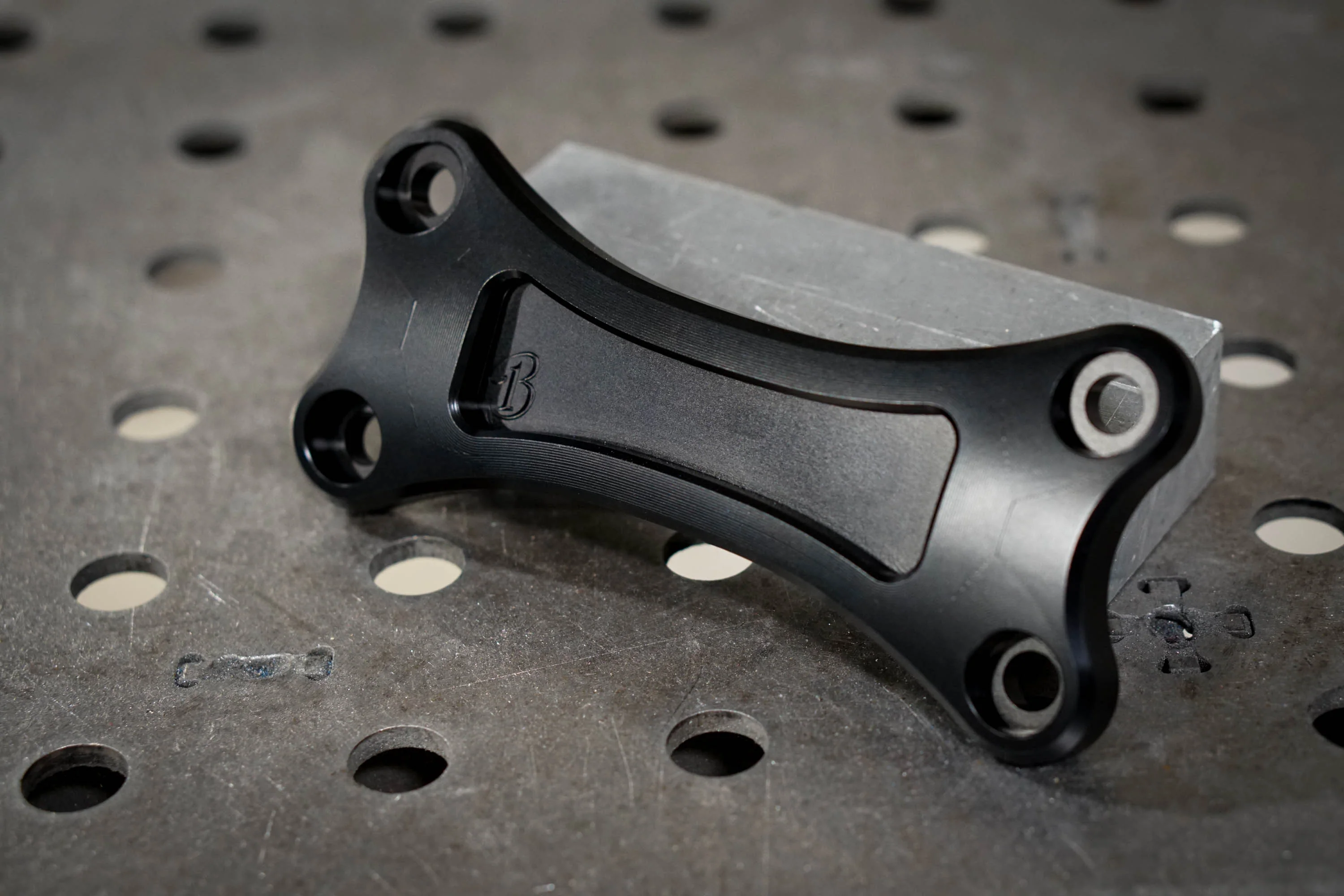 Triumph Bobber Machined Frame Cradle Brace Stiffener - Brogue Moto - Image 9