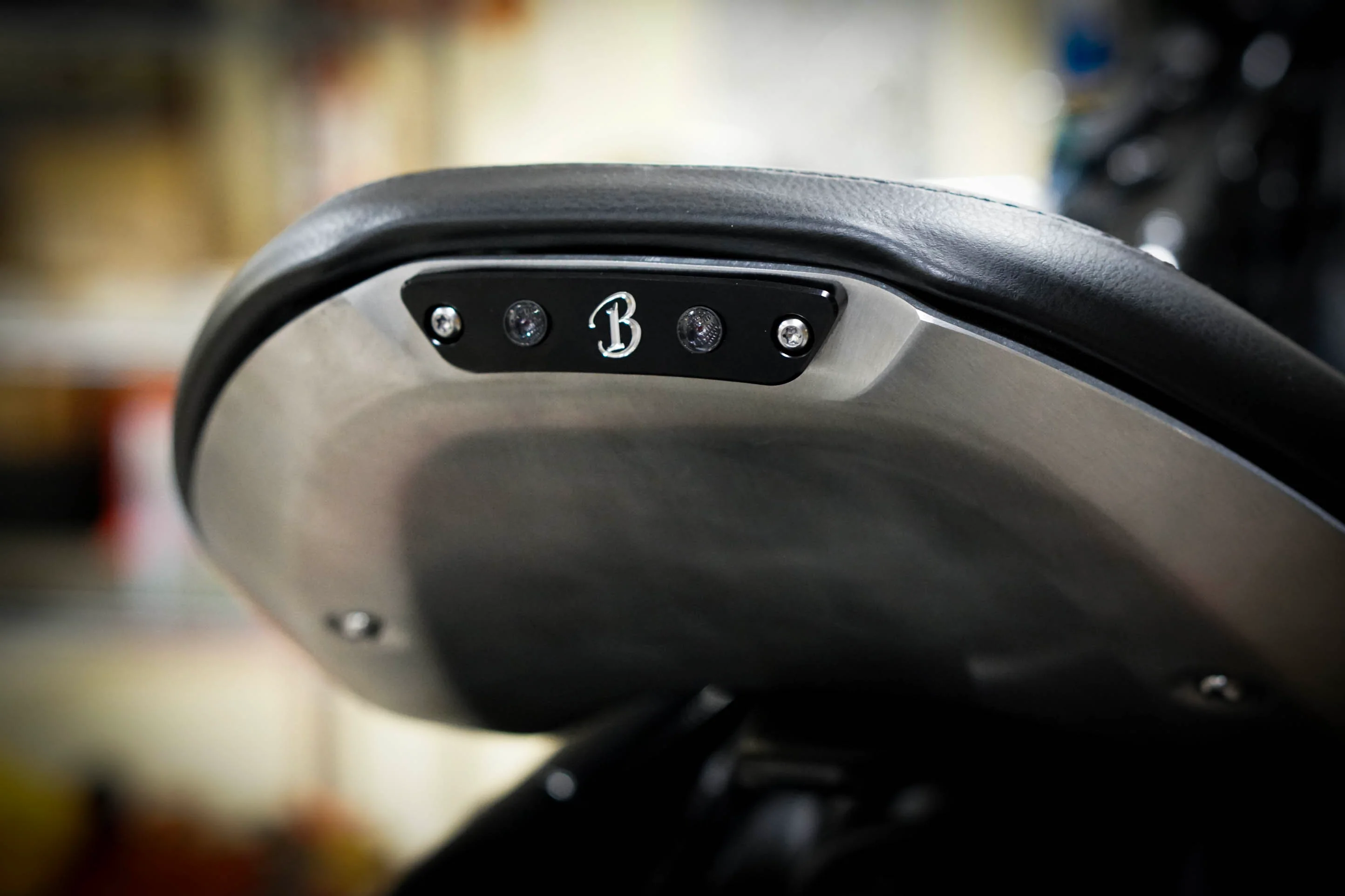 Triumph Bobber Machined Rear Seat Brake Kit - Kellermann Atto Integral LED's - Image 3