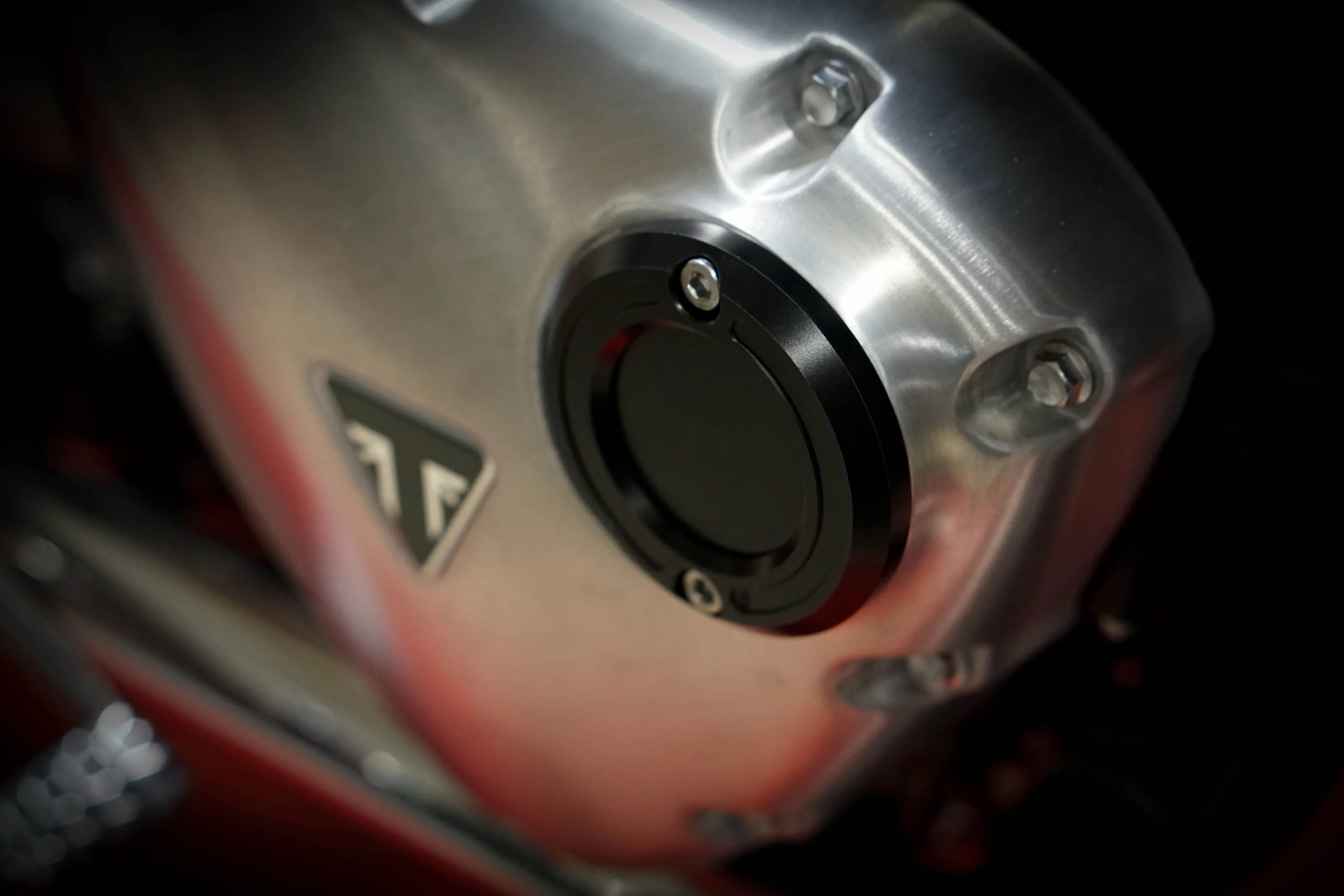 Triumph Machined Point ACG Cover - Right Hand Cover - Brogue Moto - Image 3