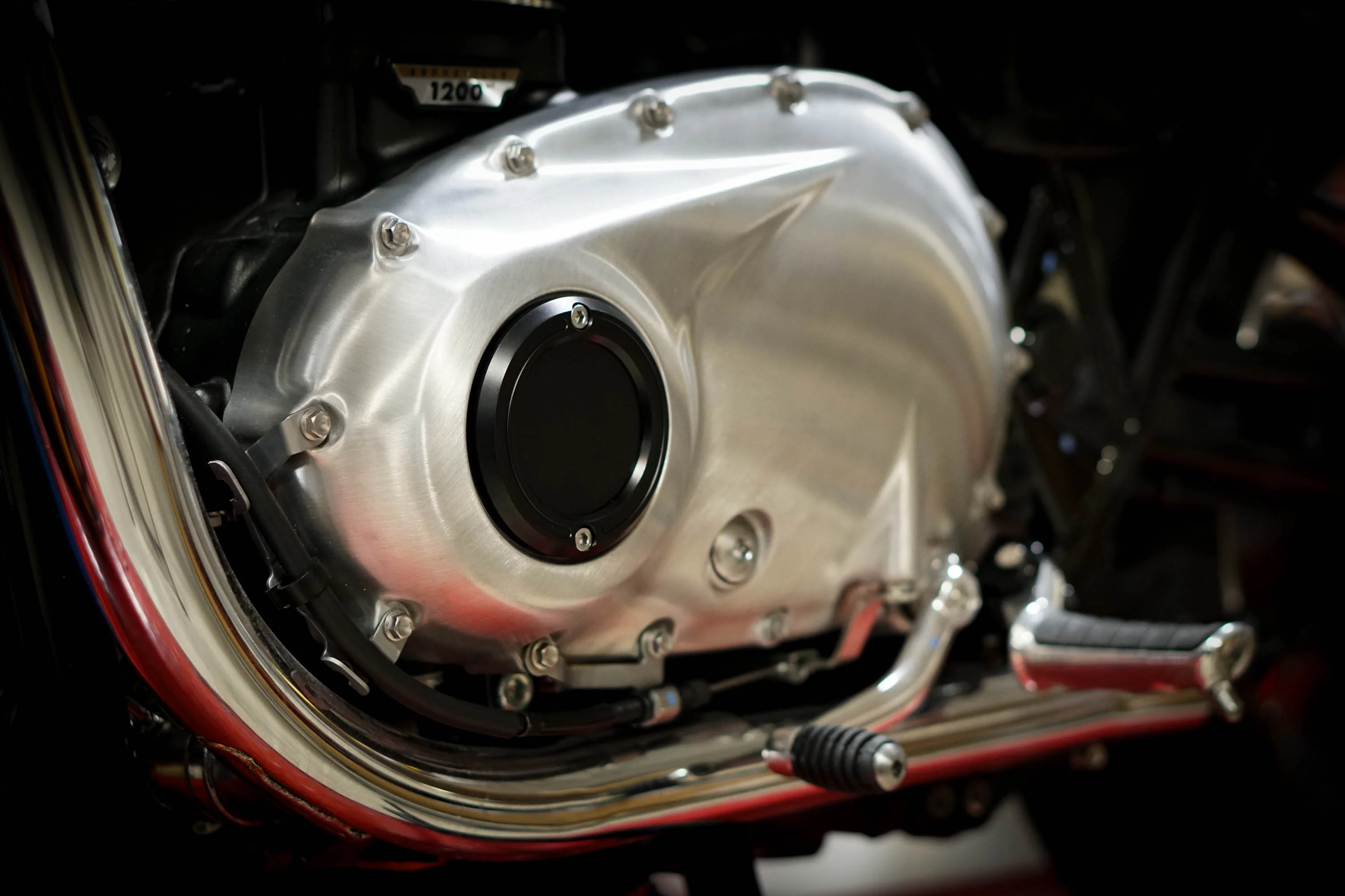 Triumph Machined Clutch Cover - Left Hand Cover - Brogue Moto - Image 4