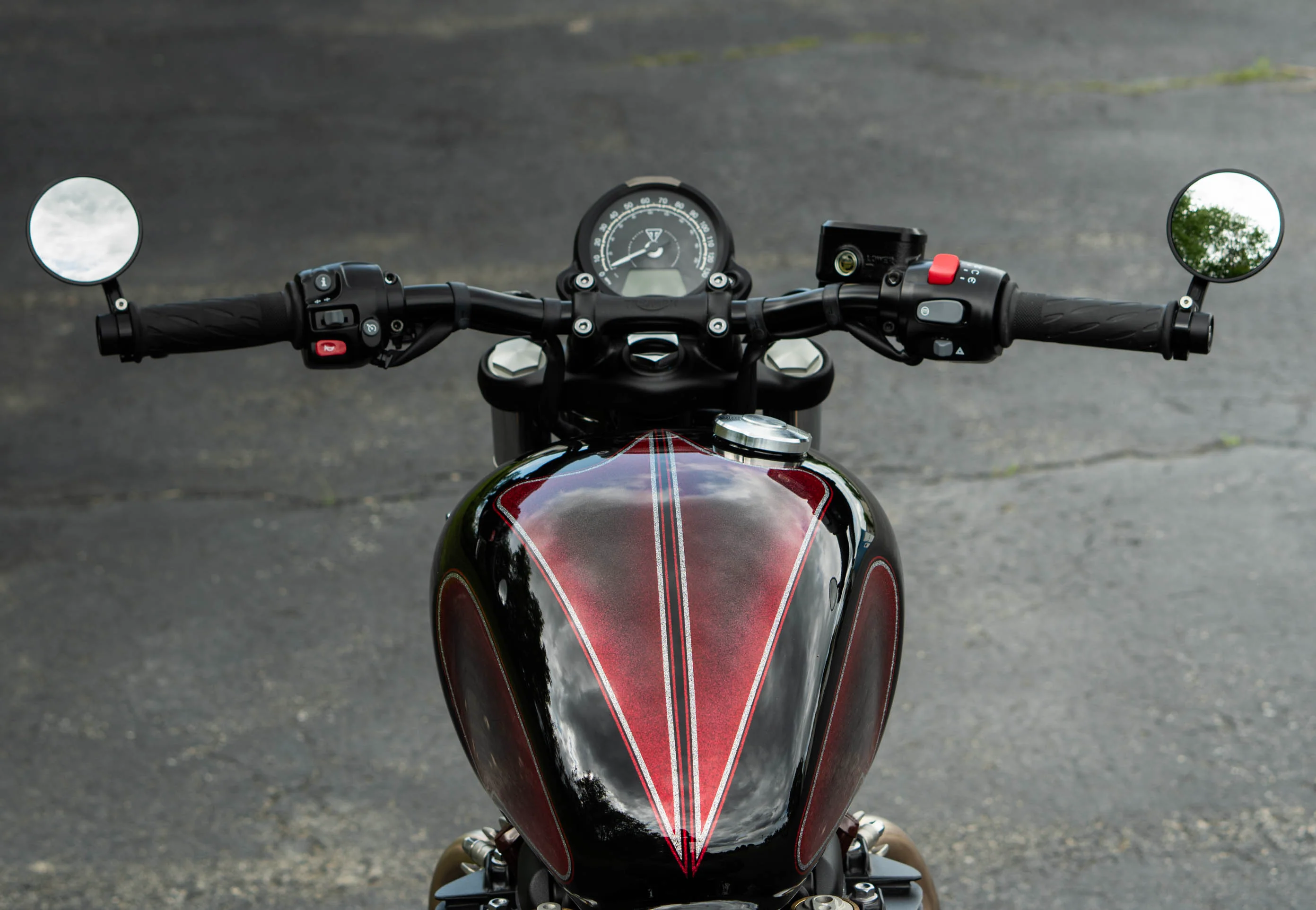 Triumph Locking Machined Low Profile Gas Cap - Brogue Moto - Image 14