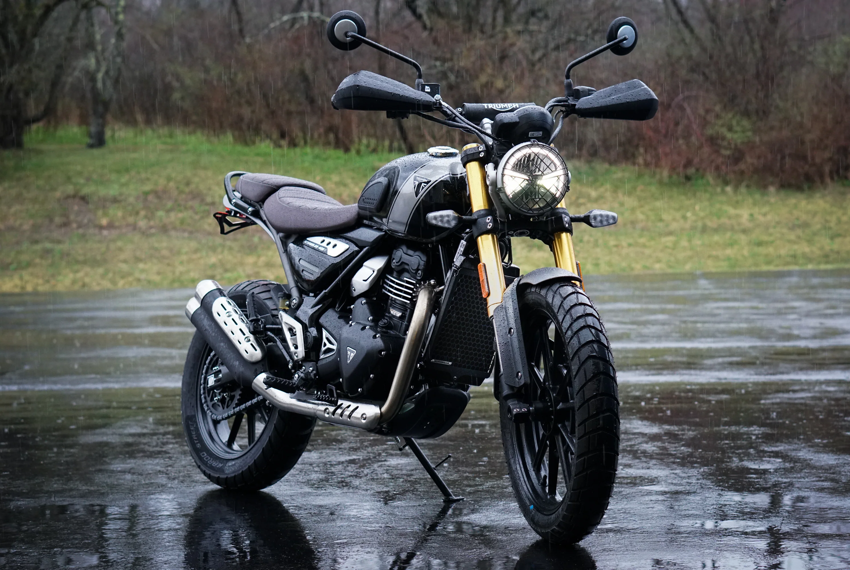 Triumph Speed 400 Radiator Guard - Image 5