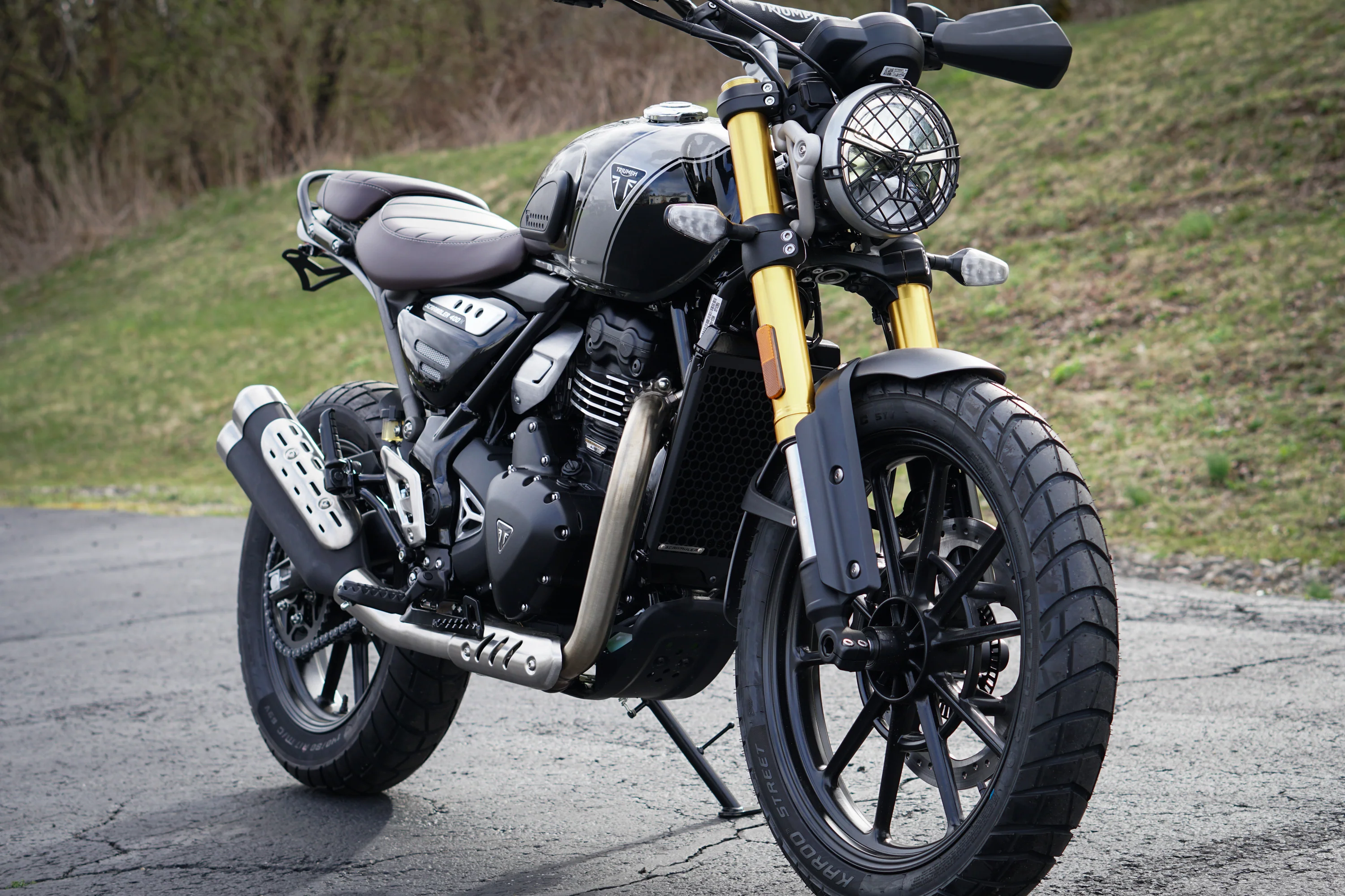 Triumph Speed 400 Radiator Guard - Image 6