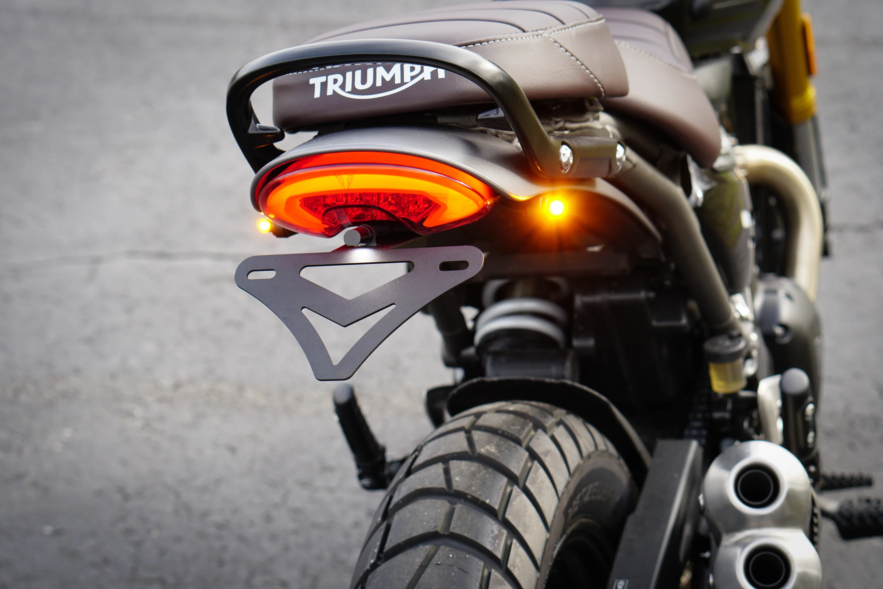 Triumph Speed 400 & Scrambler 400 Low Profile Plug & Play Rear Turn Signal Kits - Image 3