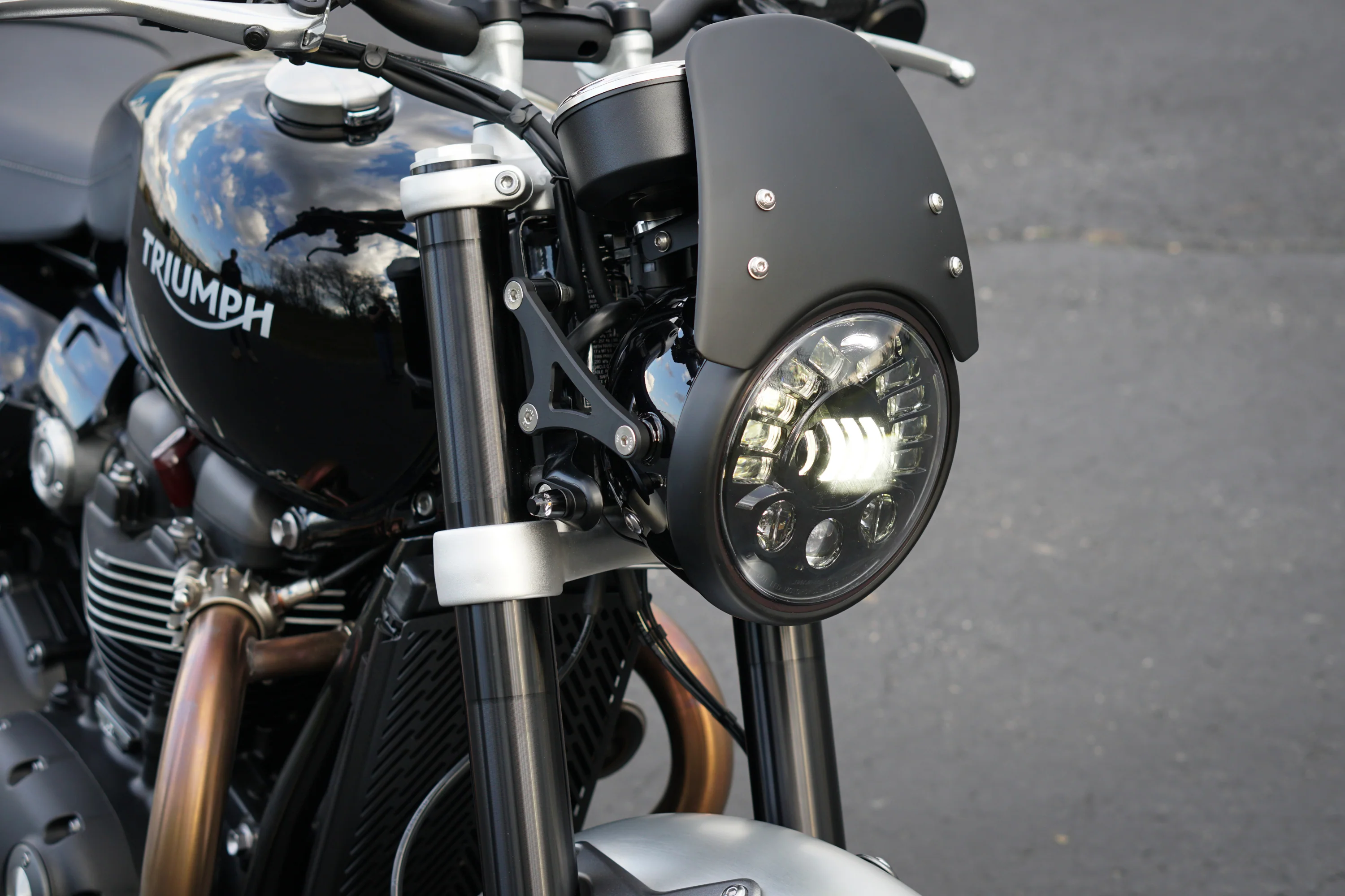 Triumph Speed Twin 1200 Plug & Play Motogadget Front Turn Signal Kits - 2019-2024 - Image 5