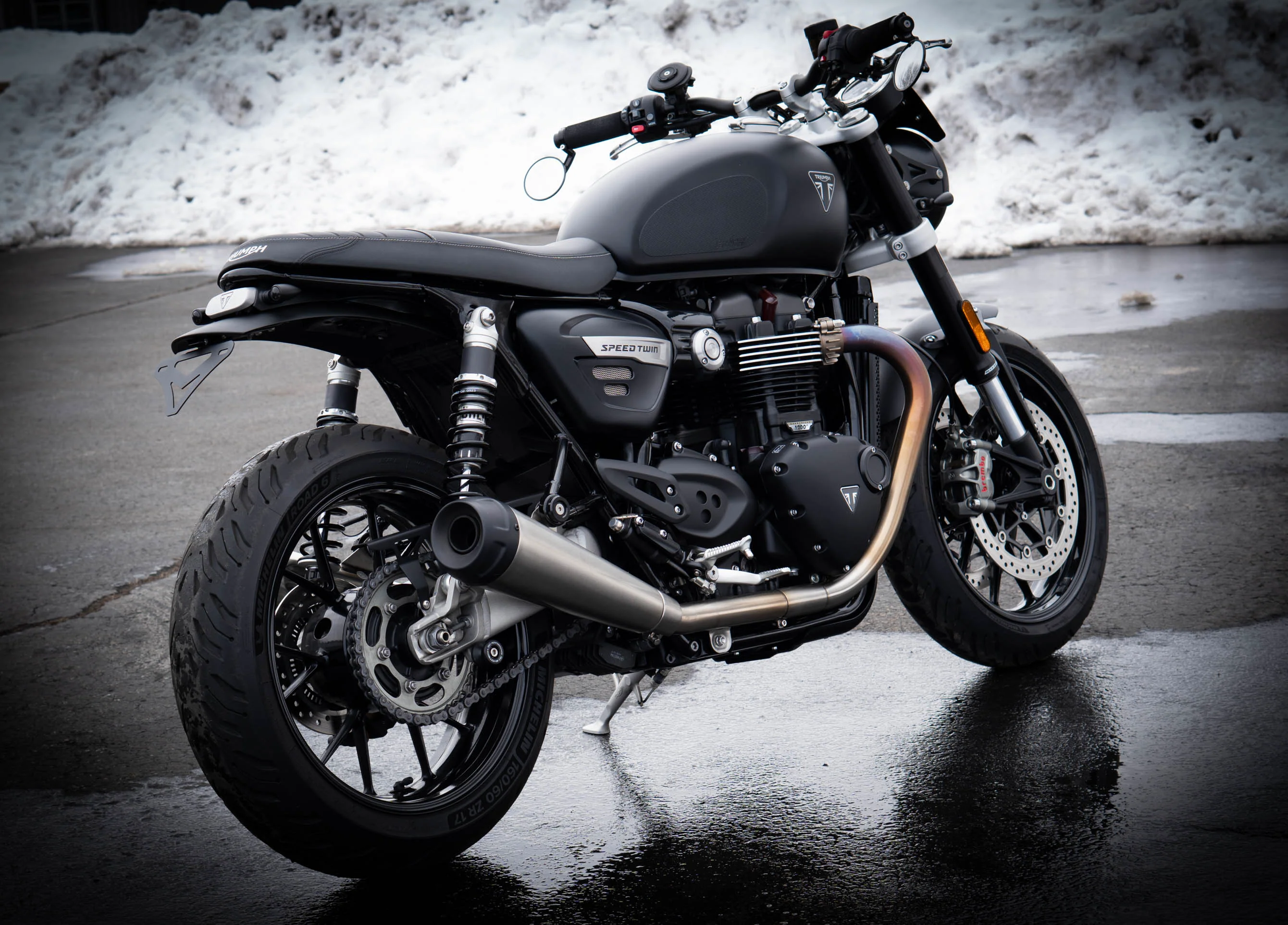 Triumph Speed Twin 1200 (2019–2024) – Brogue Classic Run-Turn-Brake Plug-and-Play Conversion Kit - Image 5