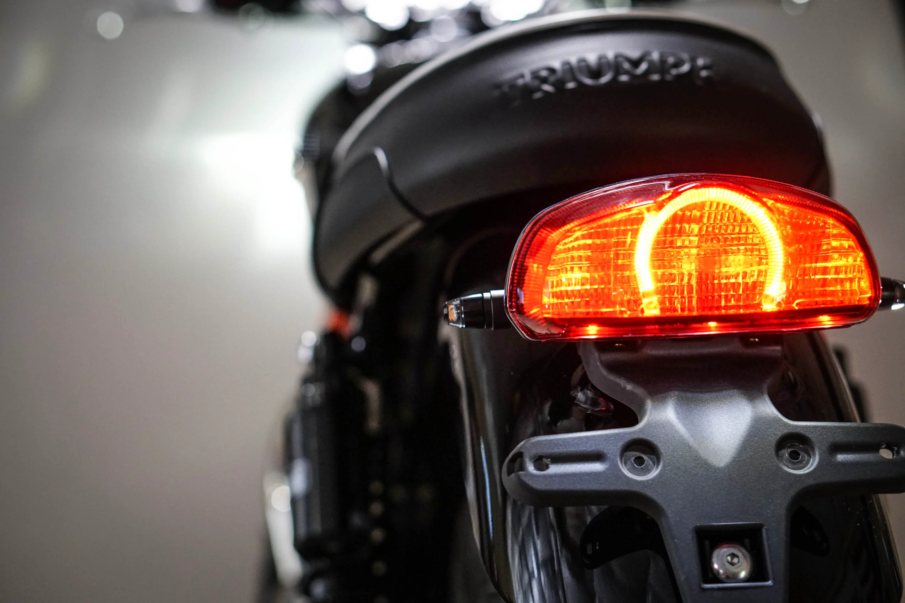 Triumph T100 & T120 Rear Plug & Play Turn Signal Kits – 2016-2025 - Brogue Moto - Image 4