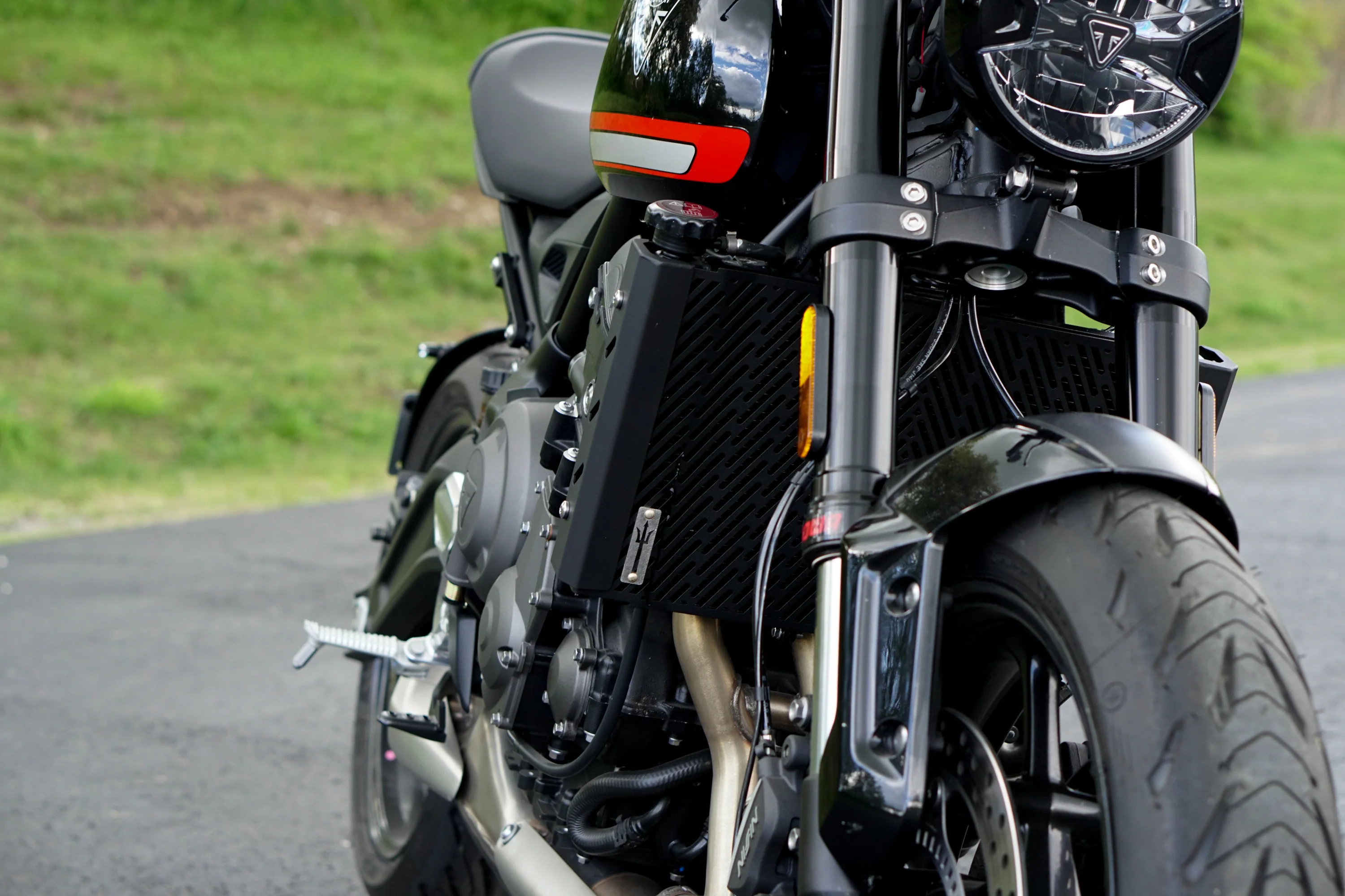 Triumph Trident 660 Front Radiator Guard - Image 10