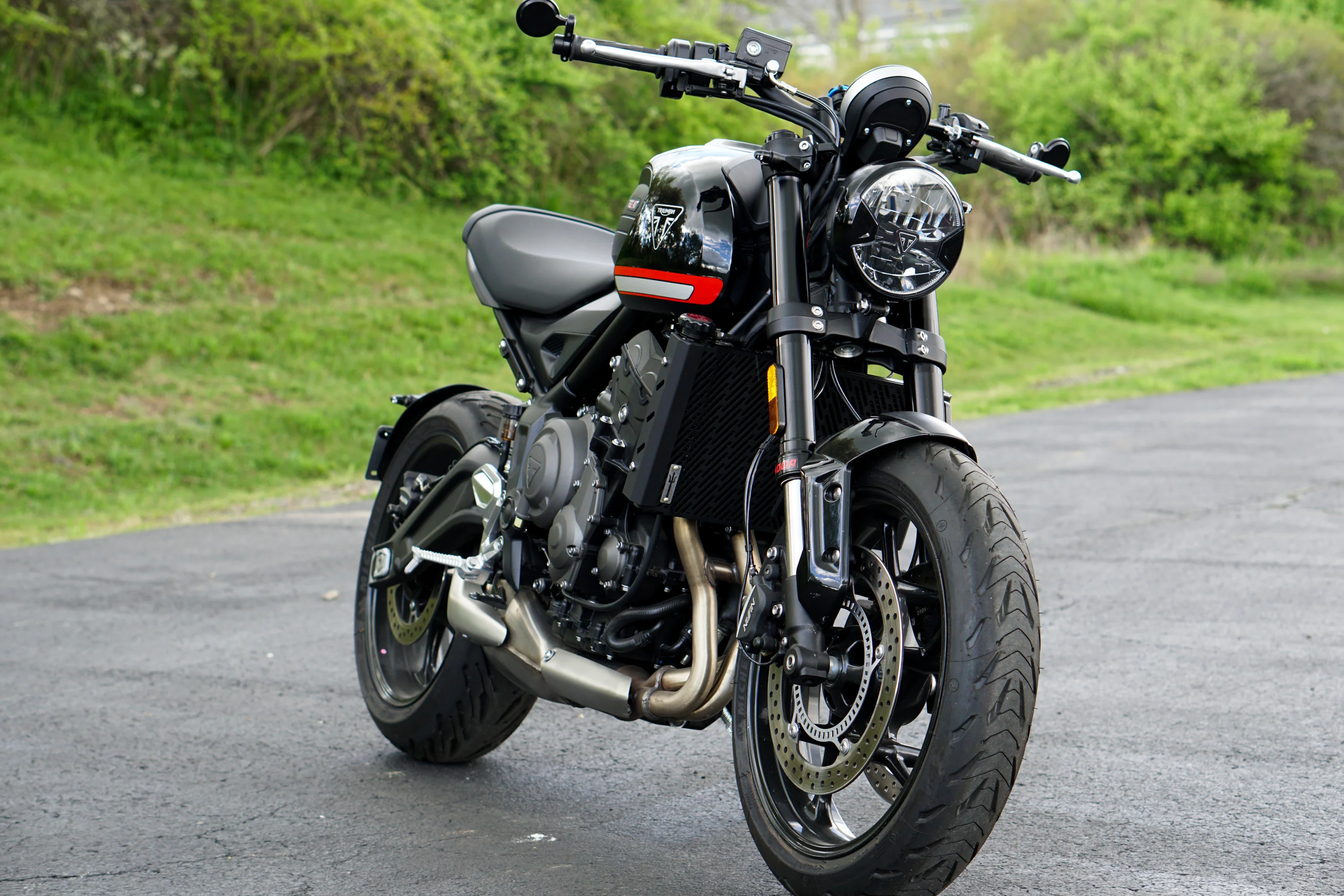 Triumph Trident 660 Front Radiator Guard - Image 3