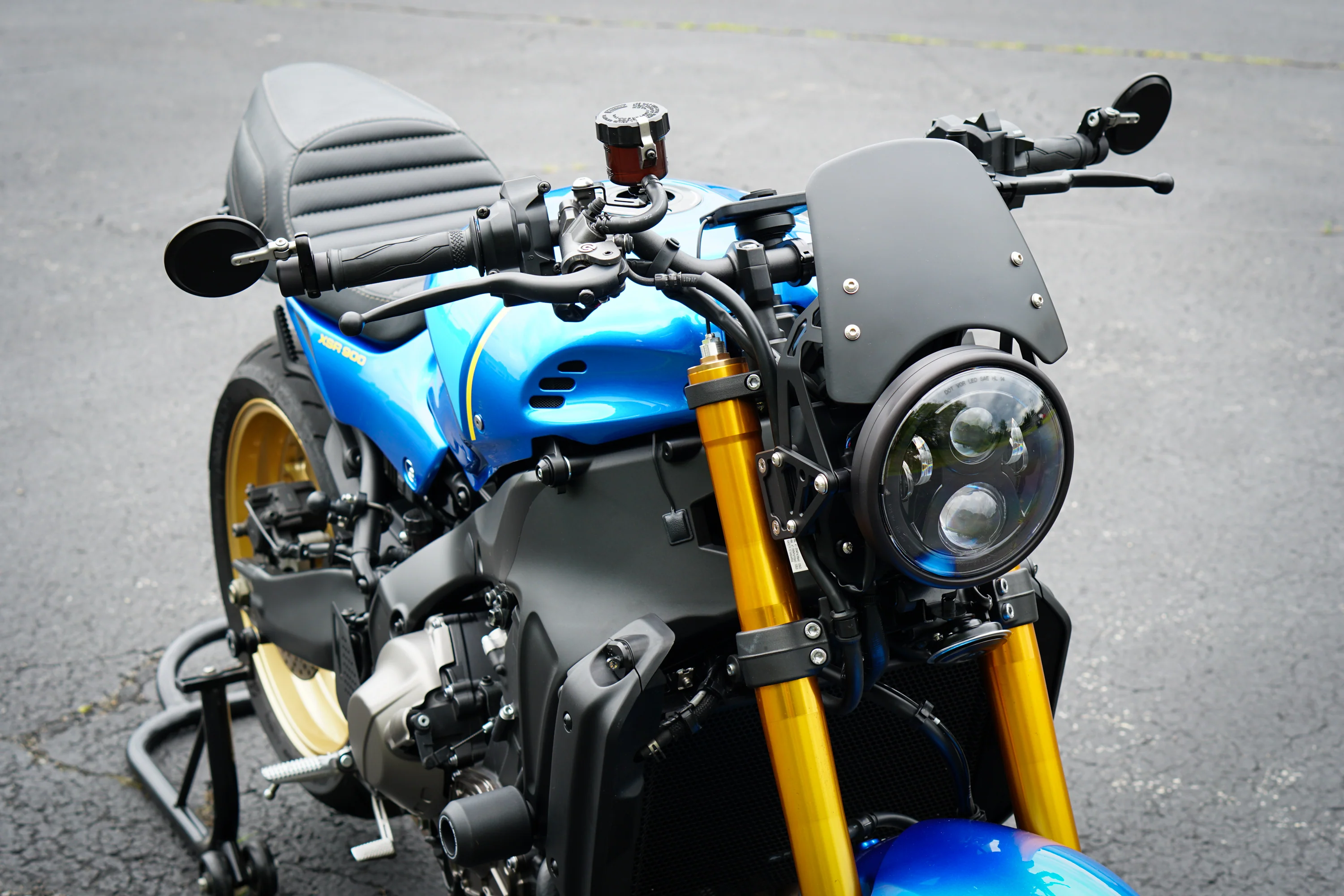 Yamaha XSR900 Black Heel Guards 2022-2026 - Image 8